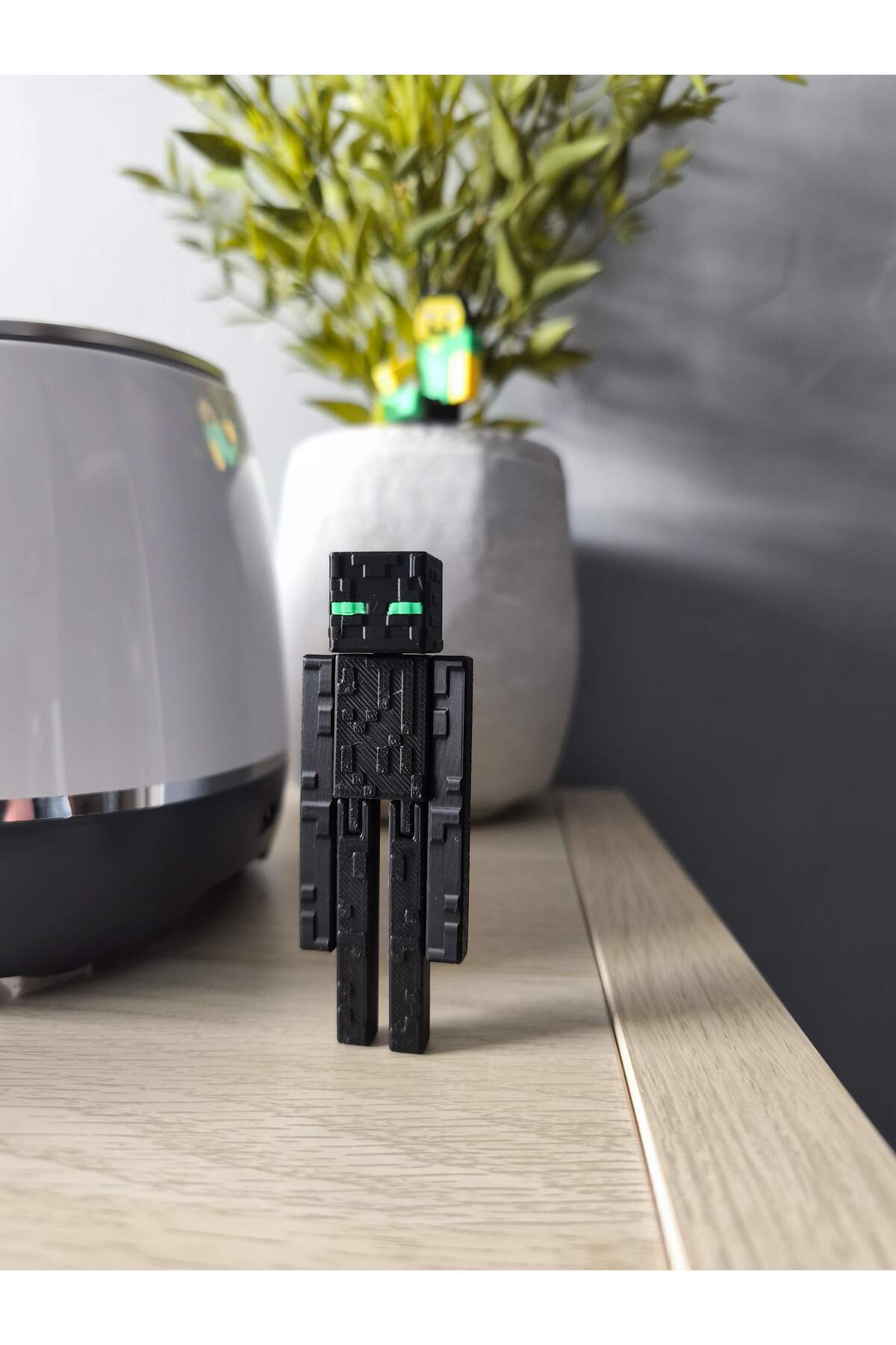 deep3d Minecraft Enderman Figürü – Hareketli Eklemli Oyuncak, Koleksiyonluk ve Dekoratif