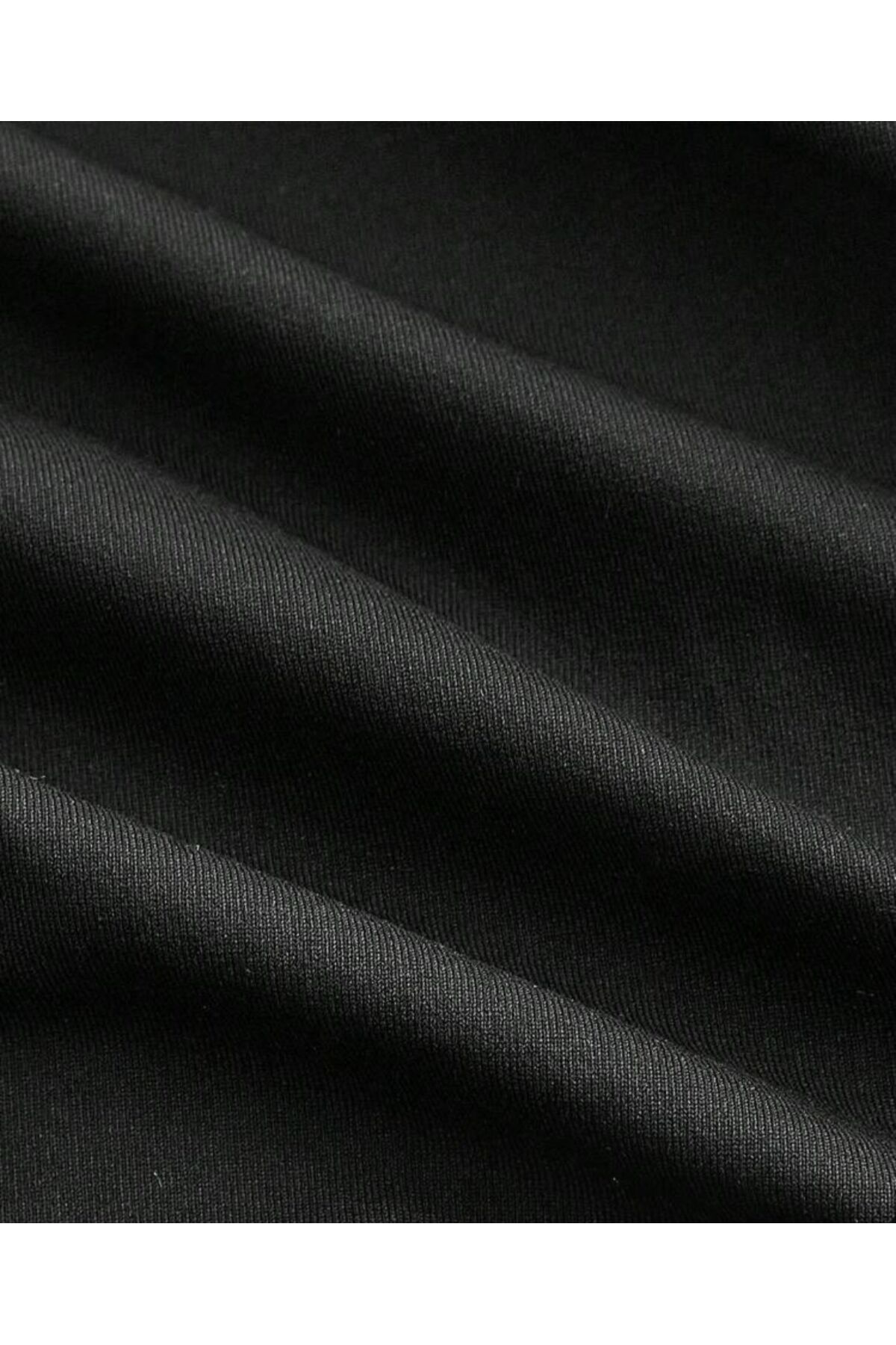 MYCPARL  Siyah Drapeli Kare Yaka İspanyol Kol Bahar Sonbahar Bluz - Görsel 2