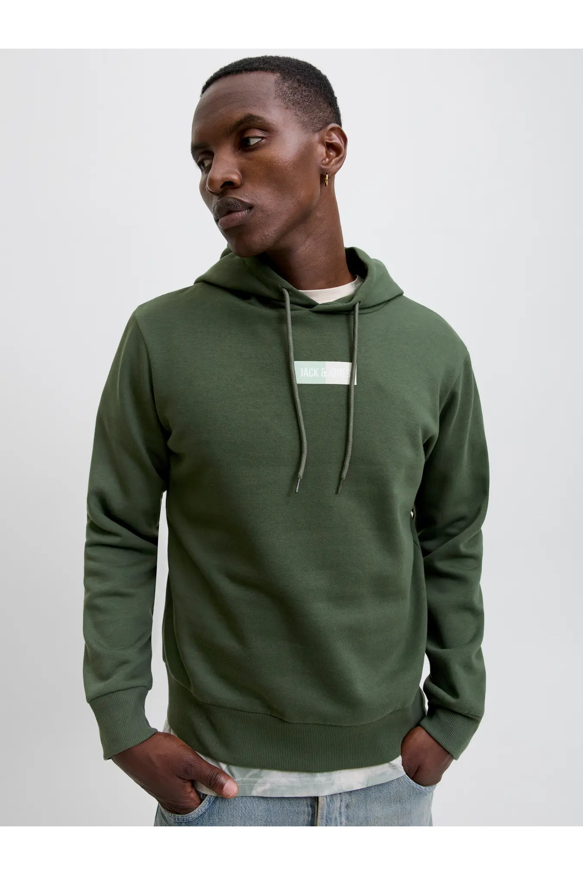 سویشرت مردانه راسته آستین بلند | جک اند جونز Jack & Jones 12278618 - تصویر 3