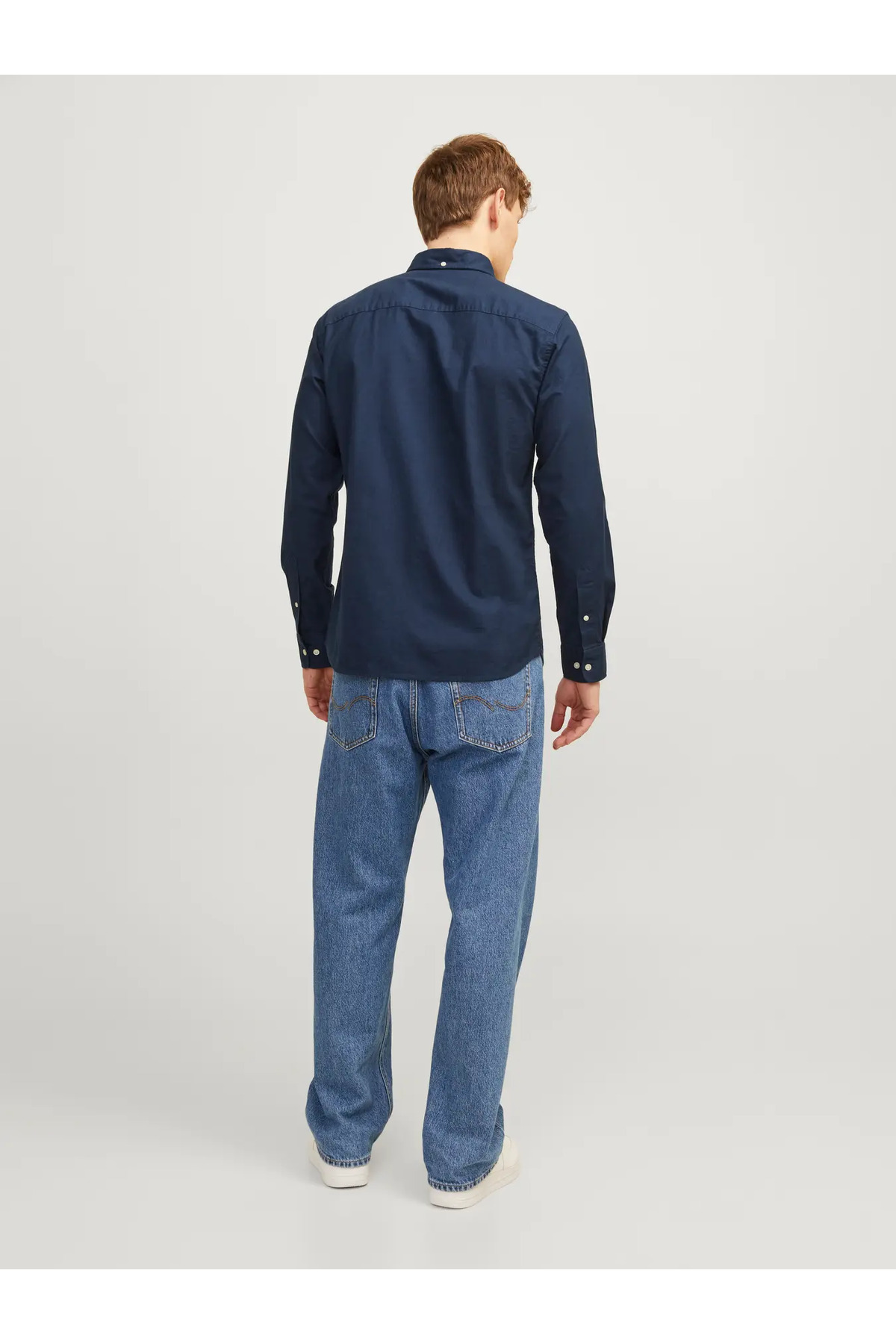 پیراهن مردانه راسته آستین بلند | جک اند جونز Jack & Jones 12192150 - تصویر 4