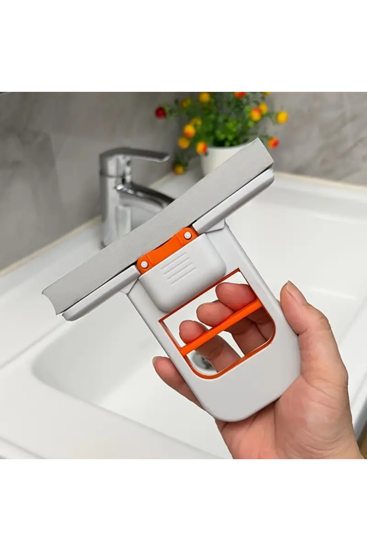 Choice 1pc Multi-Functional Mini Mop | Retractable Wet/Dry Mop for Kitchen, B...