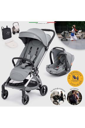 Elele Pilota Premium Kabin Tipi Travel Sistem Bebek Arabası Gri