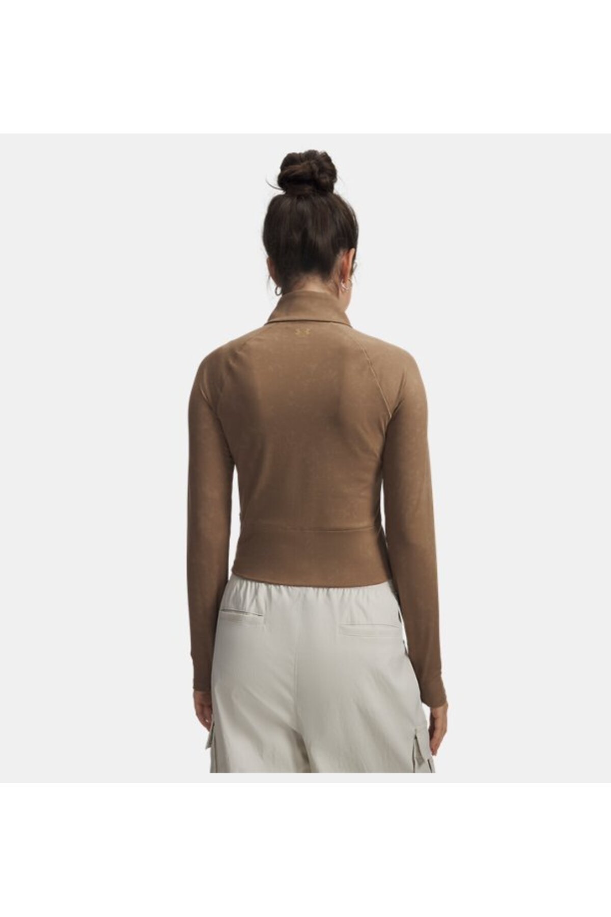 Under Armour Kadın UA Meridian Suede Effect Fermuarlı Ceket 6007093-263 görsel 2