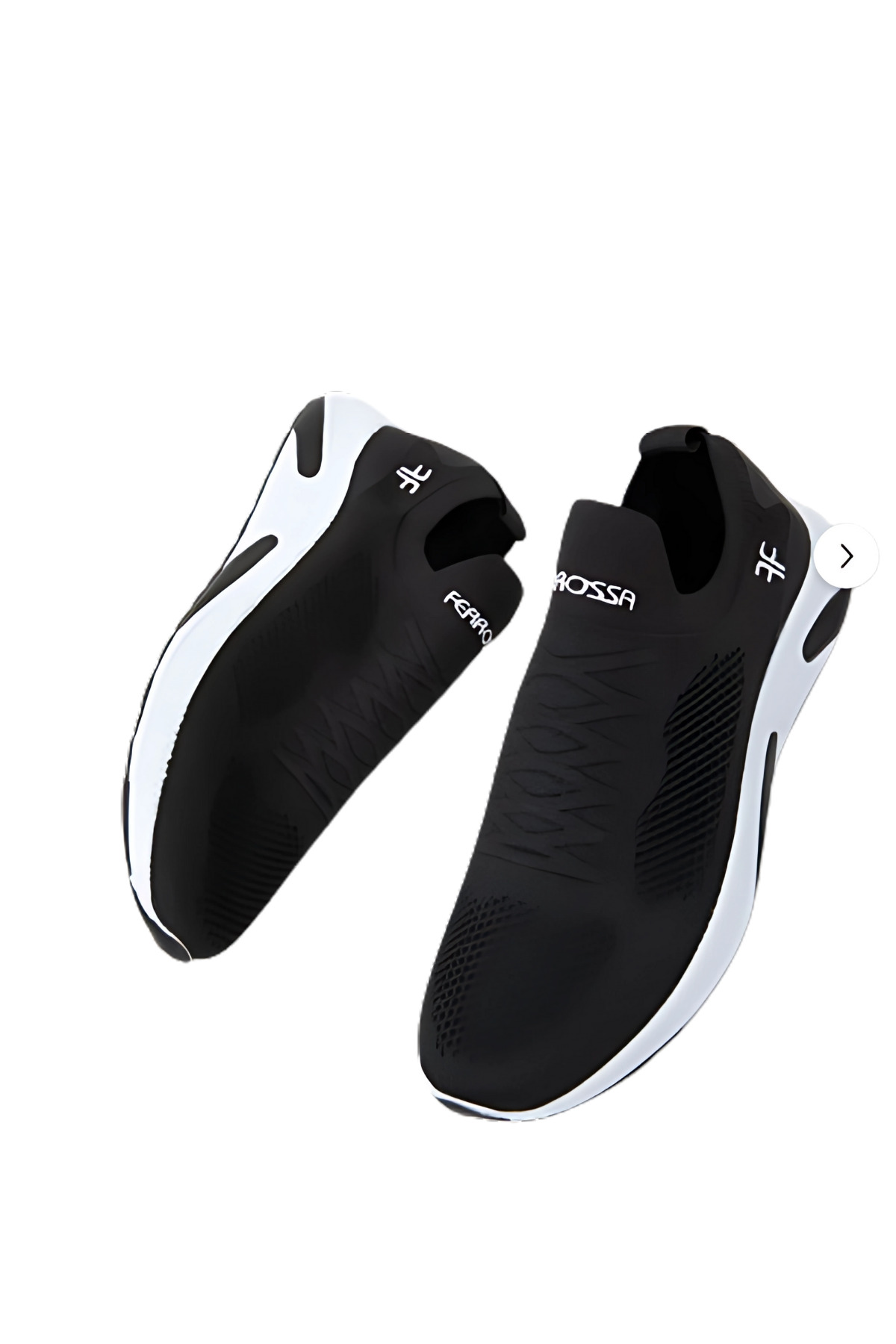 Ferrosa 041 Ortopedik Triko Siyah Beyaz Unisex Spor Ayakkabı — رنگارنگ TYCE5BFEA9737550F37B27E00 — تصویر 2 از 5