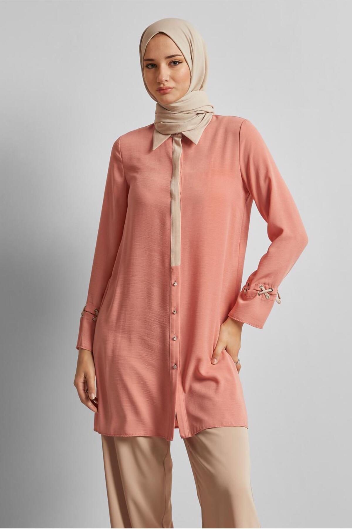 آلوینا پیراهن یقه‌دار تونیک ۴۵۳۵۴