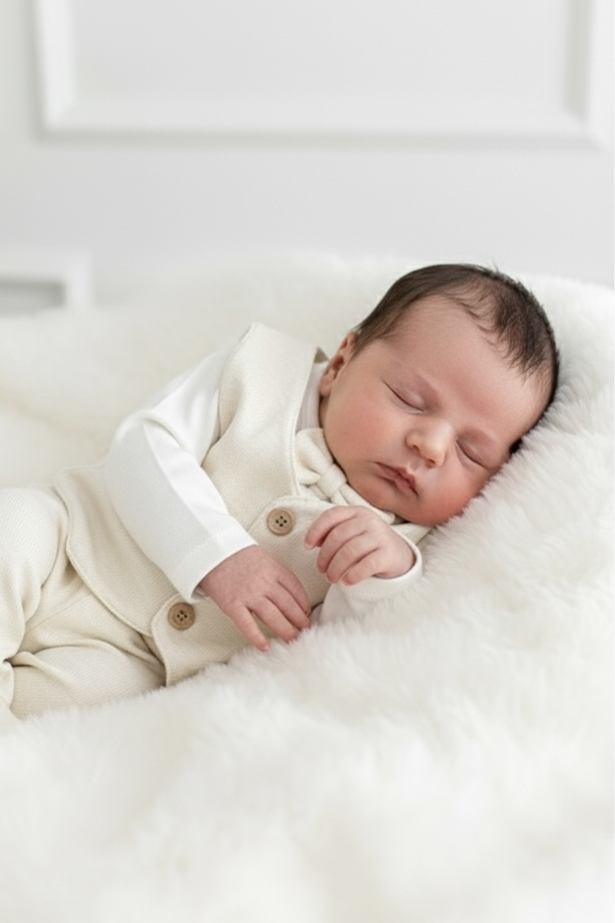 Jammybaby Adrian Smokin Yelek,Papyonlu Body ve Pantolon Erkek Bebek Yenidoğan Mevlüt Düğün Özel Gün Şık Takım fotoğrafı 7 (önizleme)