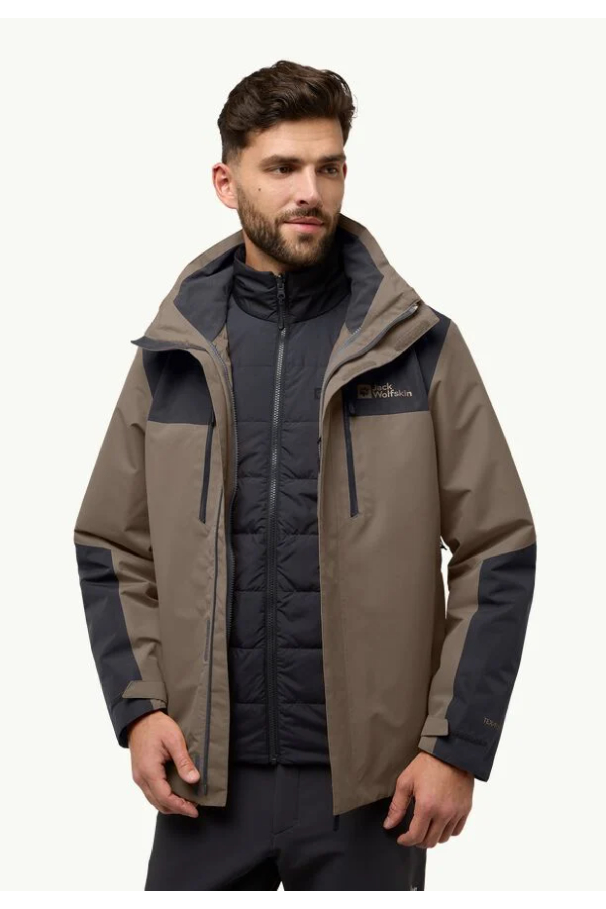 کاپشن مردانه راسته آستین استاندارد | جک ولف اسکین Jack Wolfskin A61872-5719 - تصویر 2
