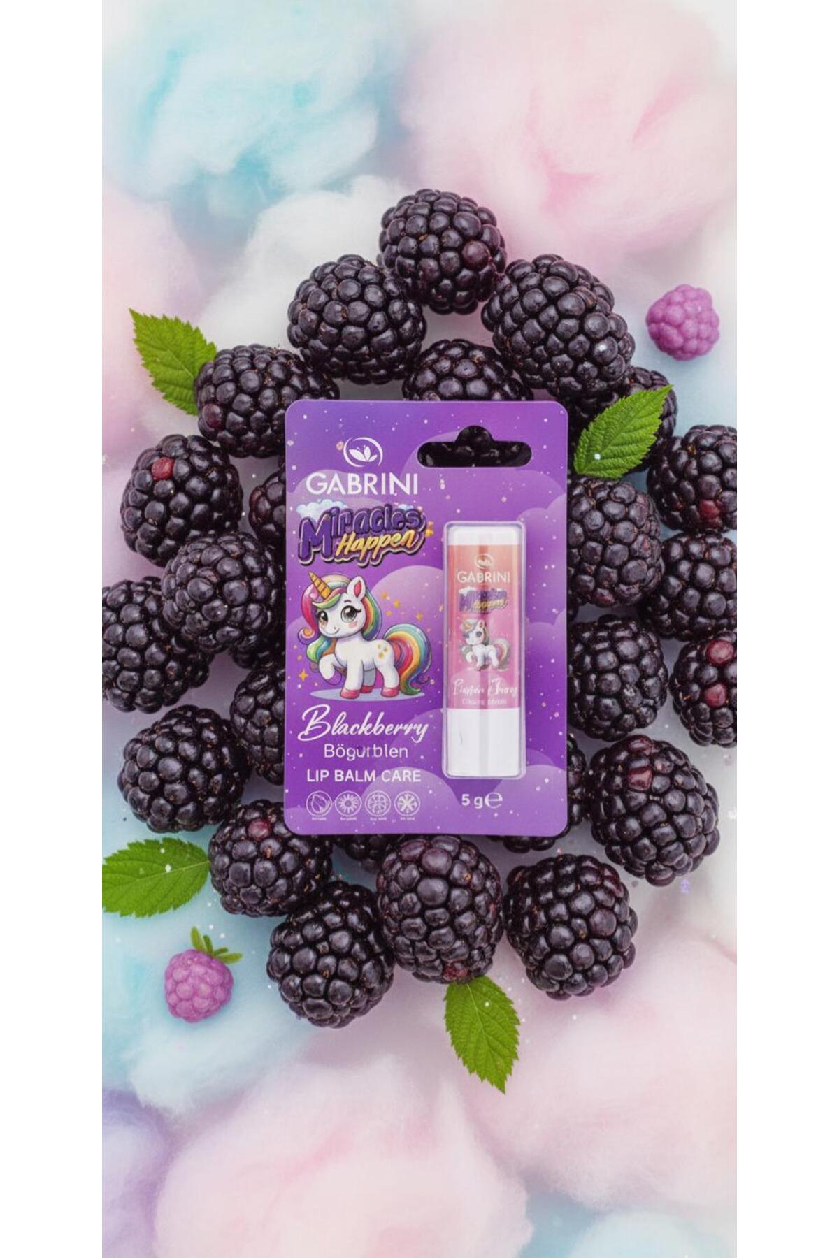 Gabrini Böğürtlen Aromalı Dudak Nemlendirici Balm