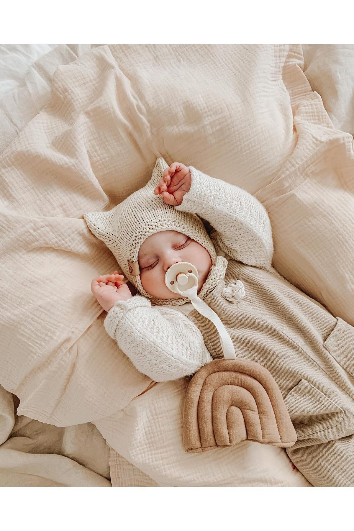 Genel Markalar Çok Amaçlı 4katlı %100 Pamuk Müslin Bebek Örtü Ve Battaniye Emzirme,kundak,puset Örtüsü 100x100 Cm fotoğrafı 5 (önizleme)