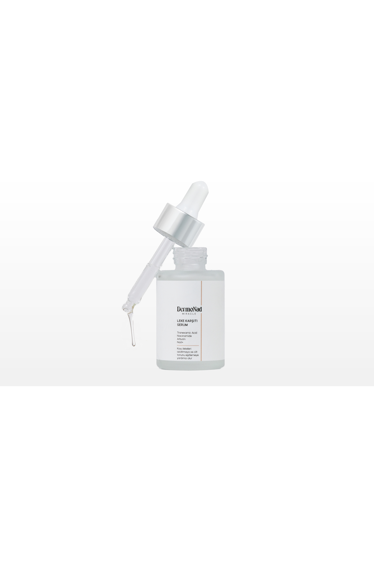 Leke Karşıtı Serum Cilt Tonu Eşitleyici Nemlendirici 30 ml ( Arbutin, Niacinamide, NAD+ ) — DN0009 — تصویر 6 از 7
