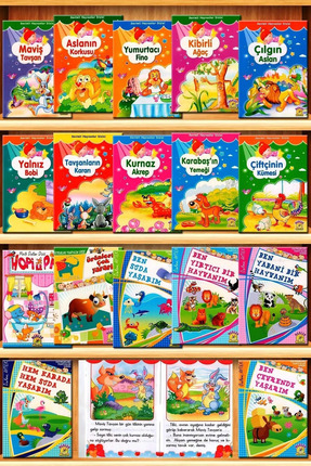 Mercek Yayıncılık 1. Sınıflar Için Tavsiyeli Kolay Okuma Hikaye Seti Tam 23 Adet
