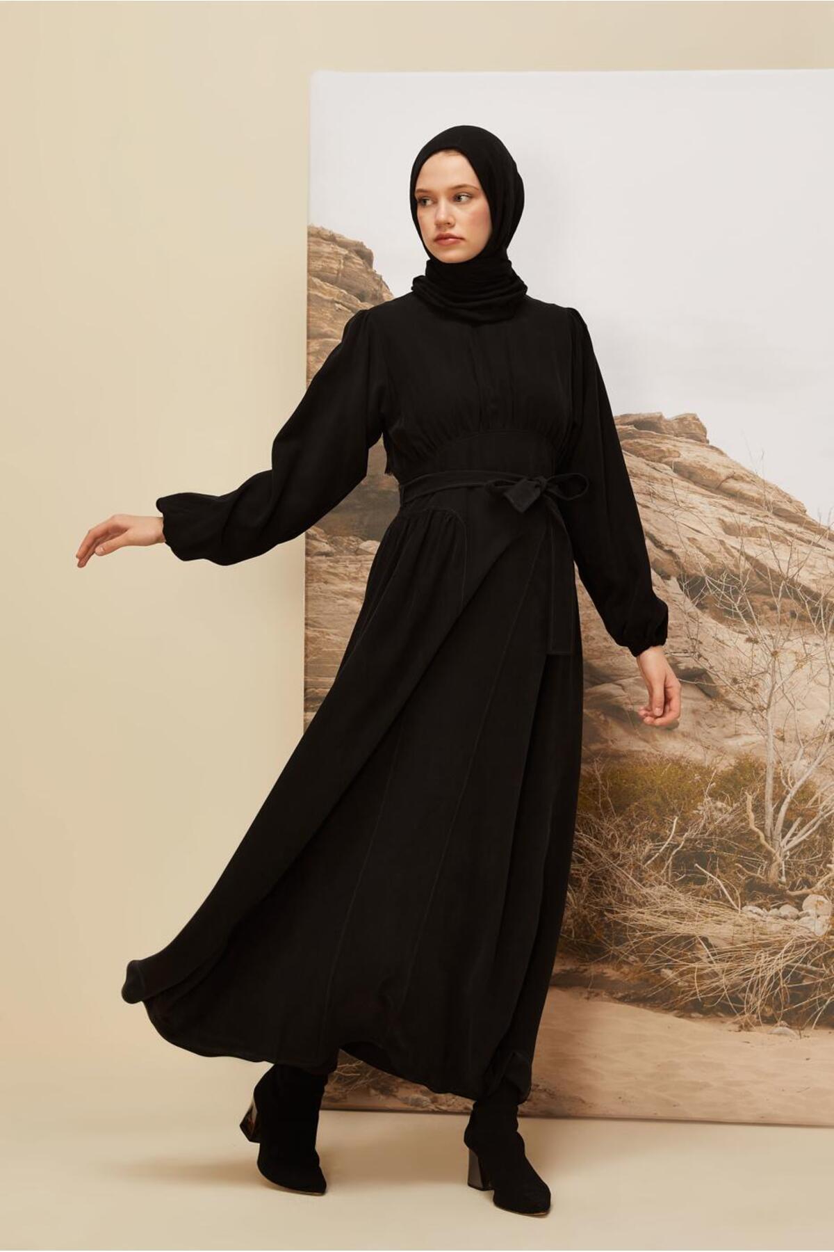 آلوینا لباس مجلسی کمربنددار ۴۶۰۴۷ آلوینا لباس مجلسی کمربنددار ۴۶۰۴۷