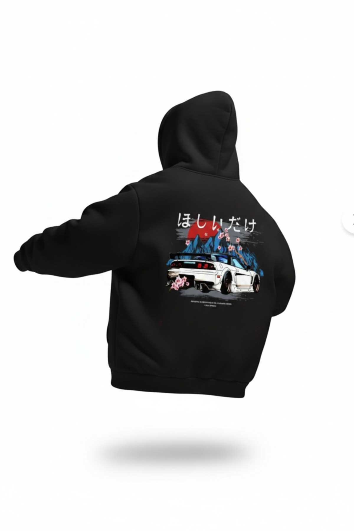 هودي سيارة يابانية بطباعة رقمية