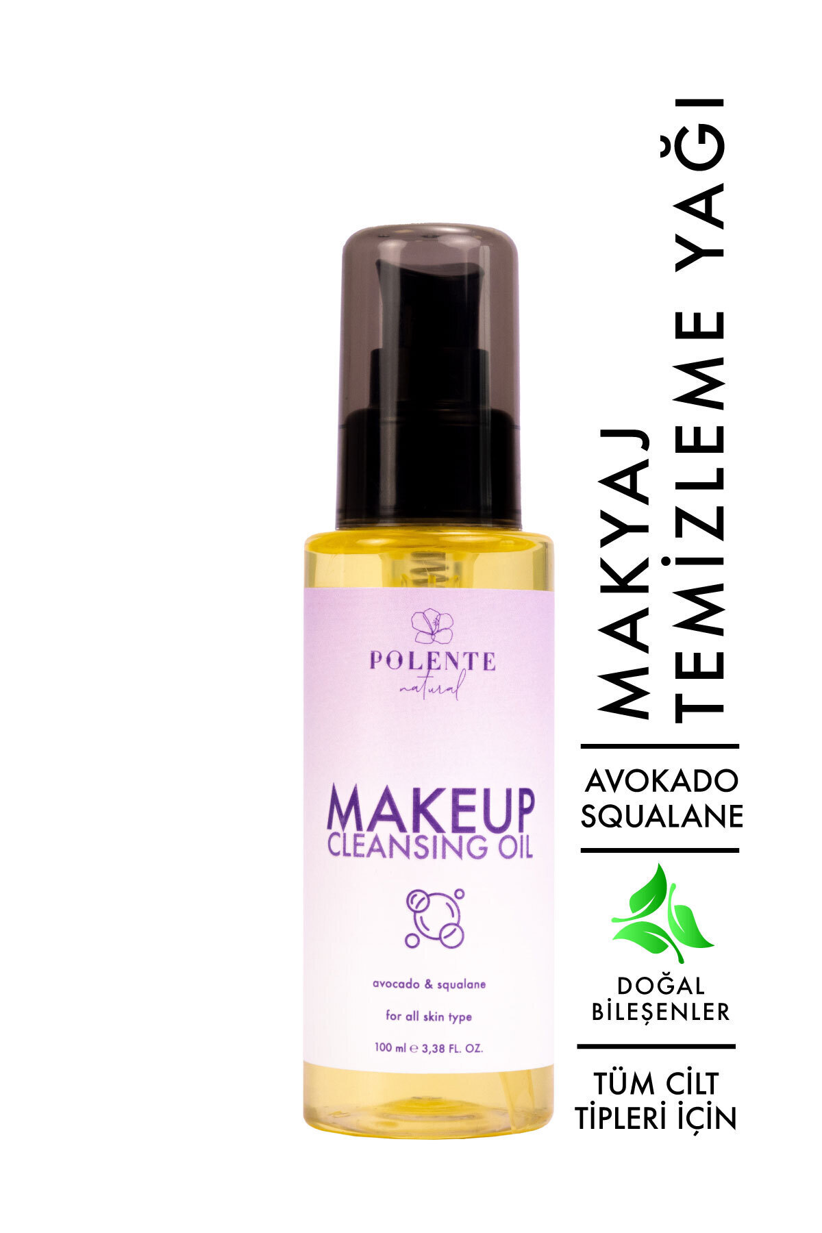 Polente Natural Makeup Cleansing Oil - Makyaj Temizleme Yağı (100 ml)
