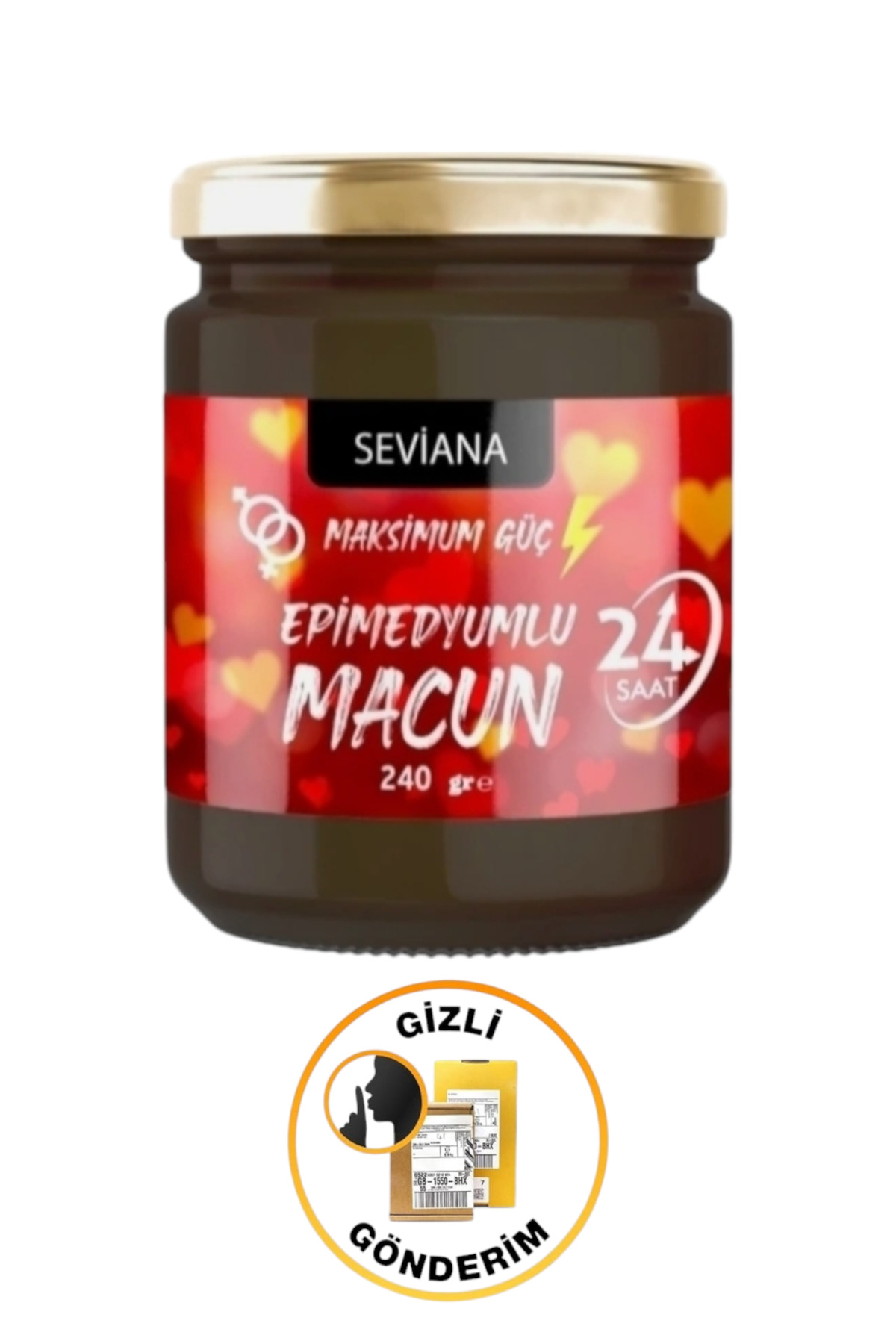 SEVİANA Bal Ginsengli Bitkisel Karışımlı Mesir Epimedyümlü1 Kuvvet Güç Macun 1X240 Gram — 8765678888