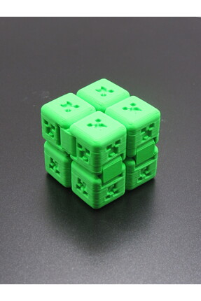 Genel Markalar 💚 Creeper Temalı Infinity Cube – Sonsuz Döngü Küpü