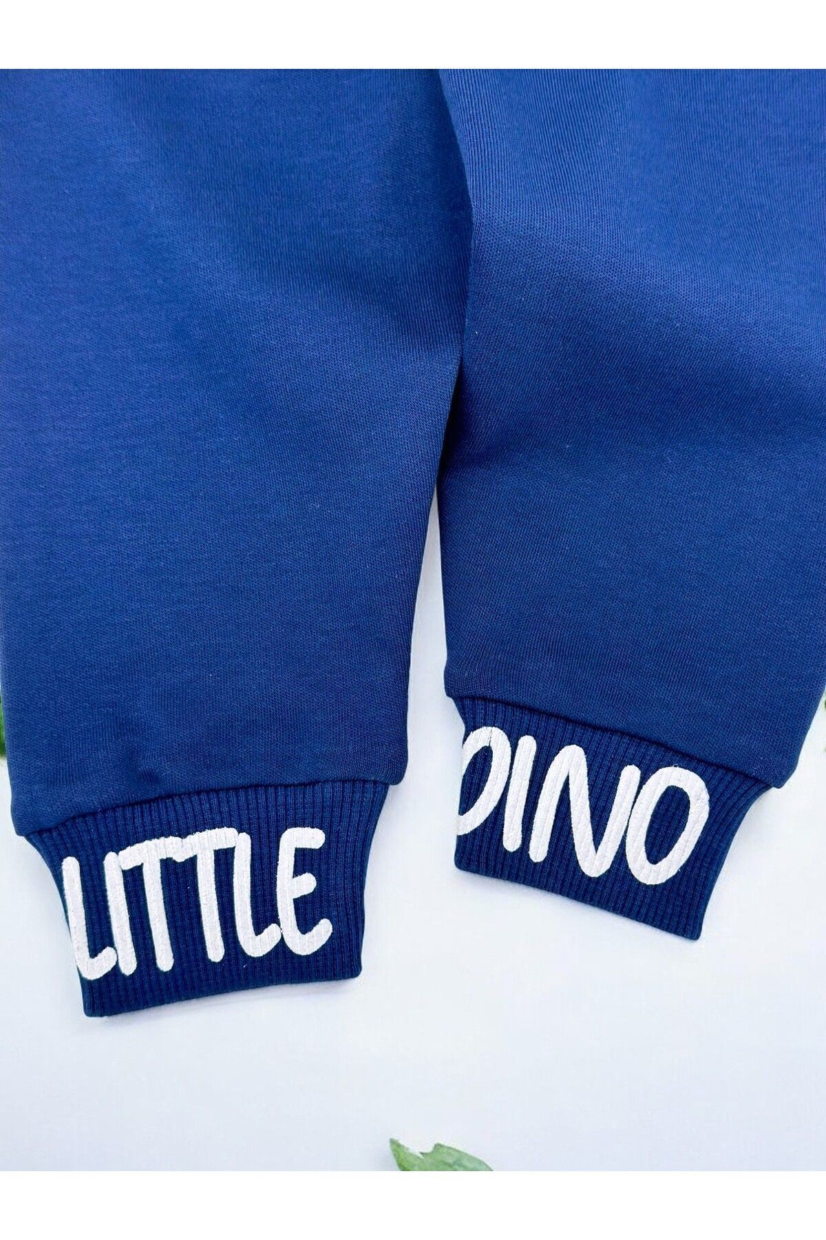 voyyo kids baby Erkek Bebek Mevsimlik Çizgili Bisiklet Yaka Uzun Kollu %100 Pamuk Bebek Takımı fotoğrafı 6 (önizleme)