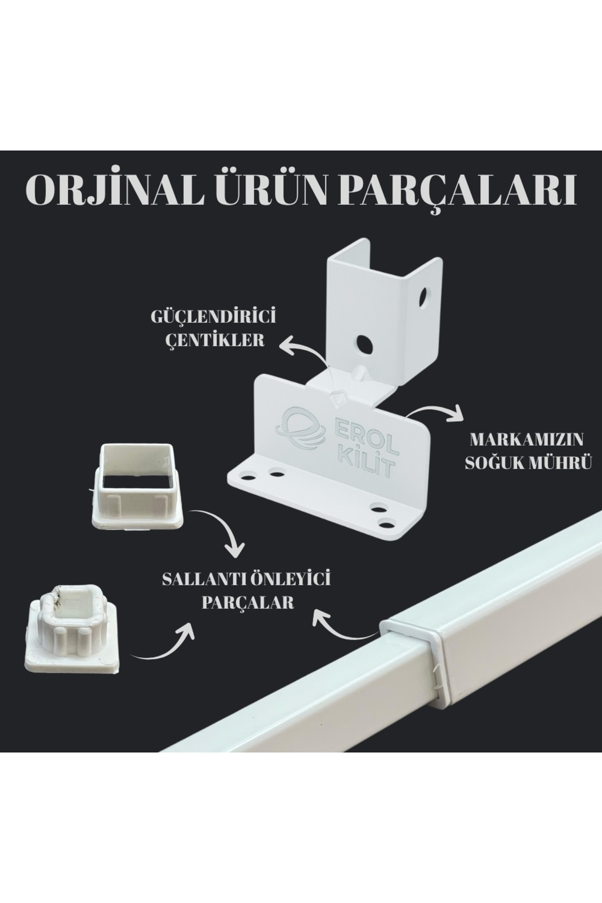 Erol Uzun Pencerelere Özel Uzayıp Kısalan Korkuluk 3 Adet - 130 Cm Ile 160 Cm Arasında Uzayıp Kısalır fotoğrafı 2 (önizleme)