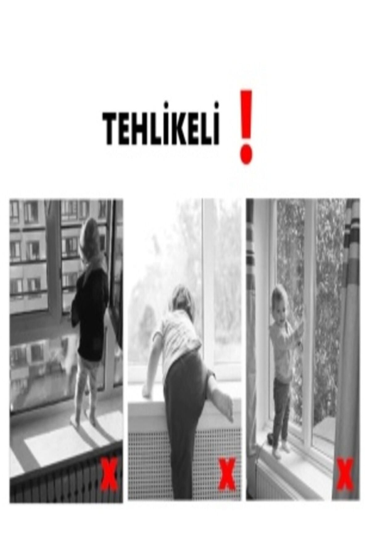 Erol Kahverengi Pencere Kilitleri 4 Adet - Anne Bebek Güvenlik Kilidi - Hazır Ve Pratik Korkuluk fotoğrafı 4 (önizleme)