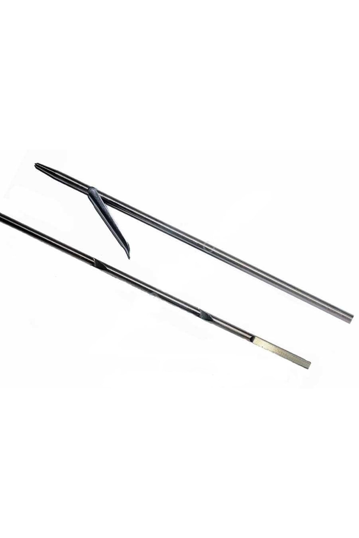 Avcı Market 150cm 6.5mm Paslanmaz Çelik Çentikli Tahitian Zıpkın Şişi