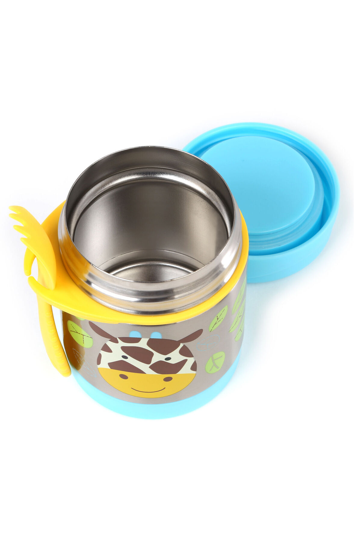 Skip Hop Zoo Paslanmaz Çelik Termos 325ml | Zurafa fotoğrafı 3 (önizleme)