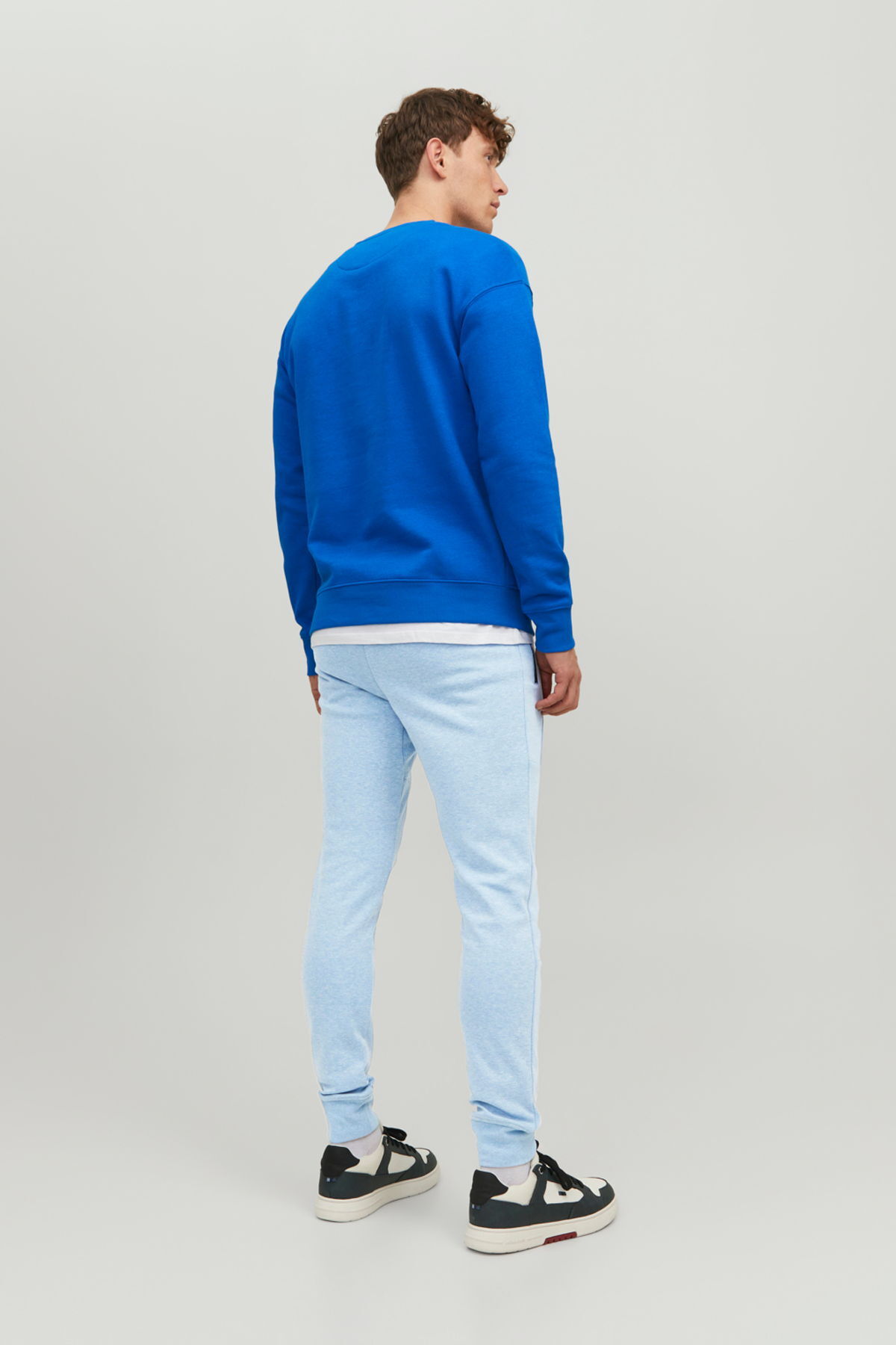 شلوار گرمکن ورزشی مردانه راسته فاق نرمال | جک اند جونز Jack & Jones TYC00701140746 - تصویر 3