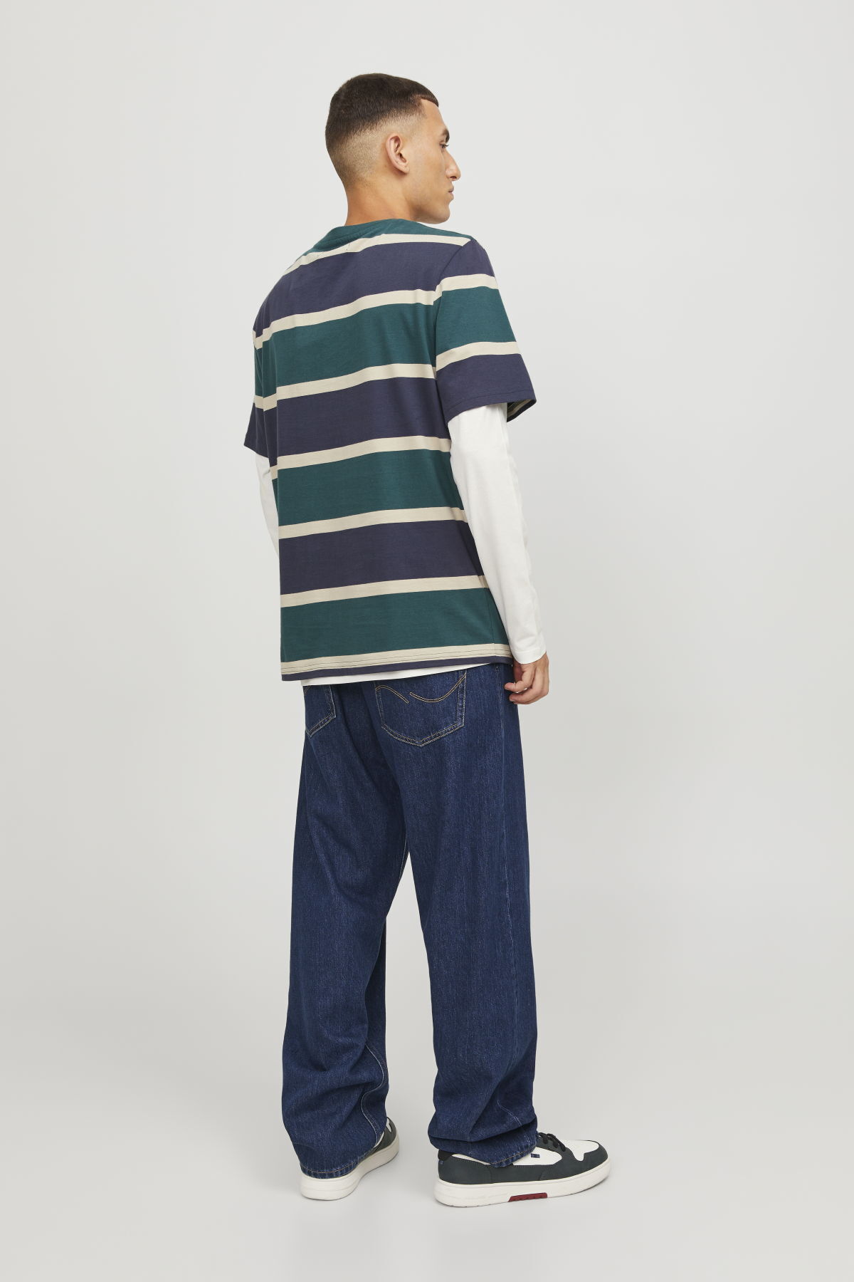 شلوار جین مردانه راسته فاق نرمال | جک اند جونز Jack & Jones 12249028 - تصویر 3