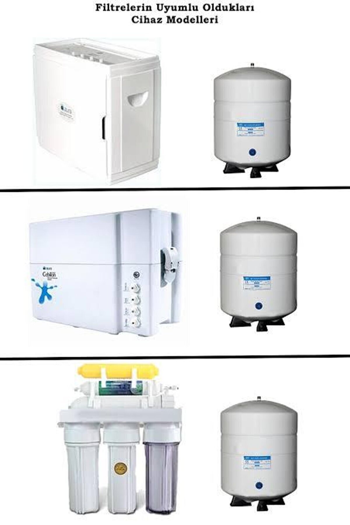 Prolite Ihlas Aura Cebilon Compact Uyumlu 5'li Su Arıtma (tank dışarıda model)