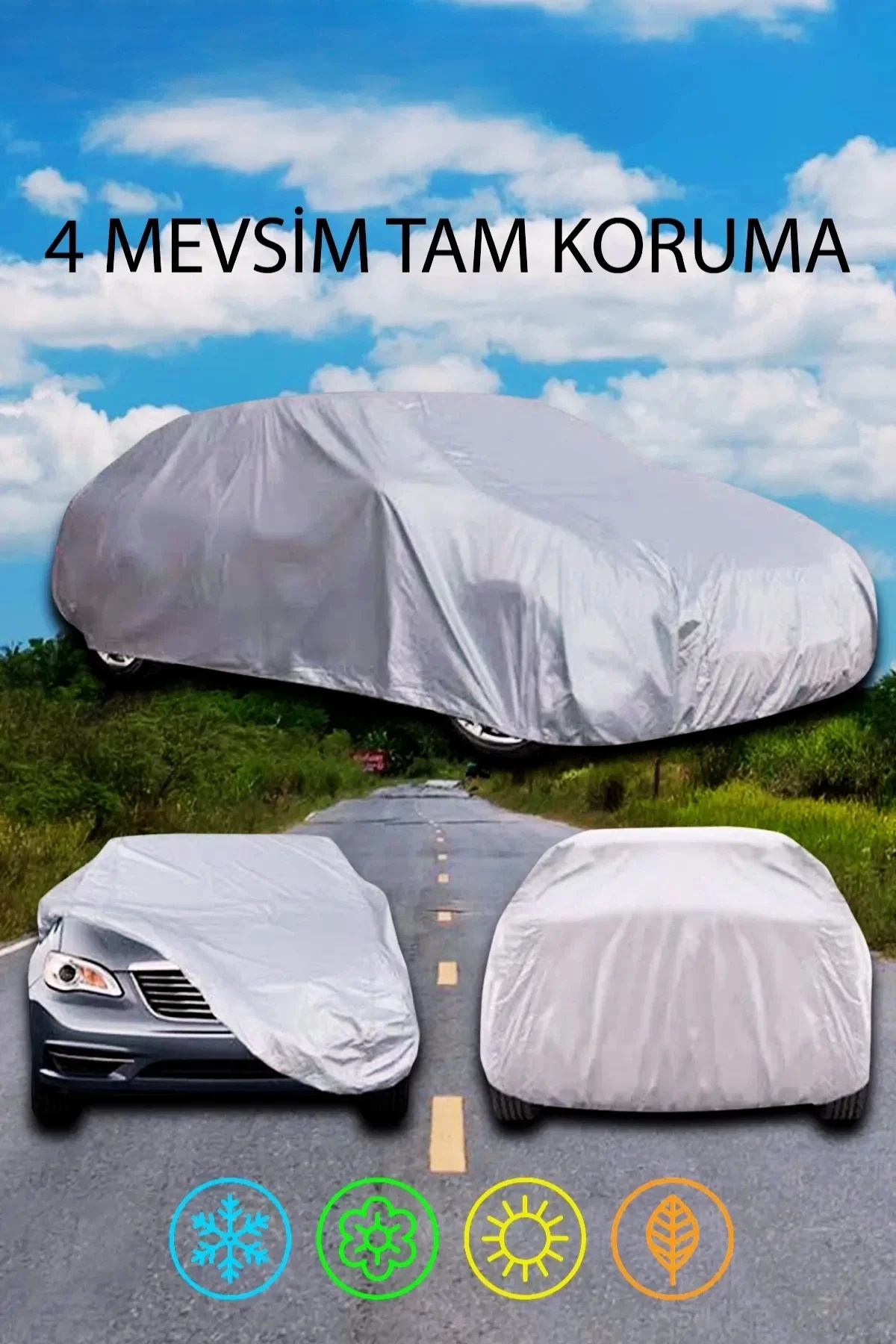 Resim ETT Mercedes Benz S 320 Long Tüm Modeller Uyumlu Branda Lüx Kalite Oto Brandası, Araba Çadırı Oto Örtüsü 