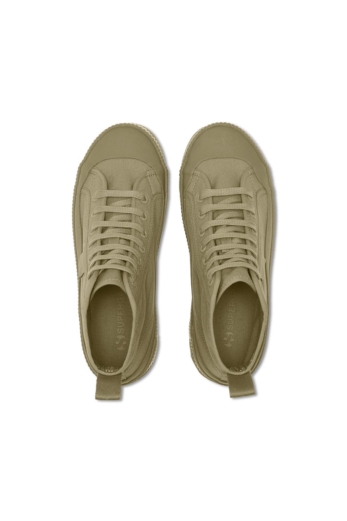 Superga 2469 Alpina Wave Tape Canvas Wr Unisex Yeşil Bot görsel 4