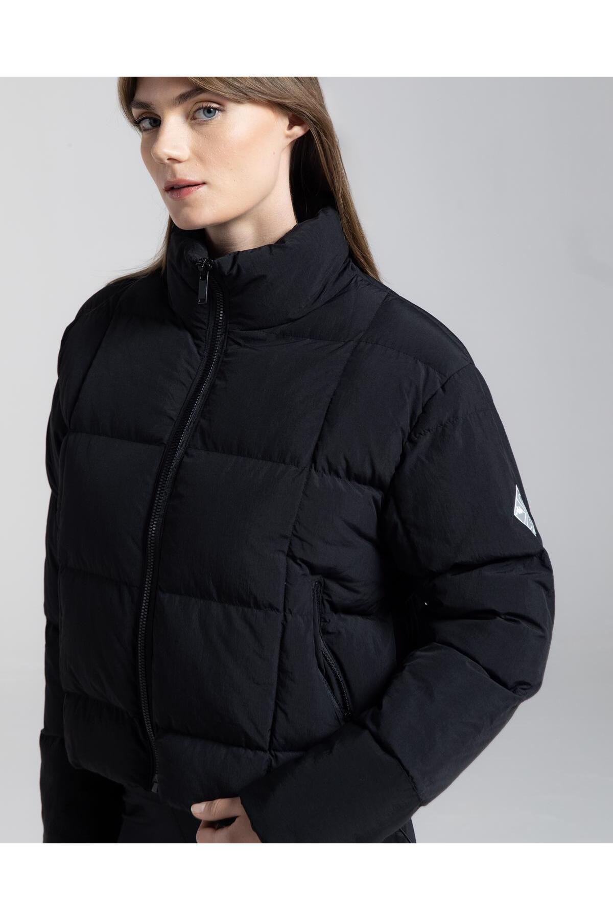 Kappa Authentic Rinsa Kadın Siyah Mont görsel 2