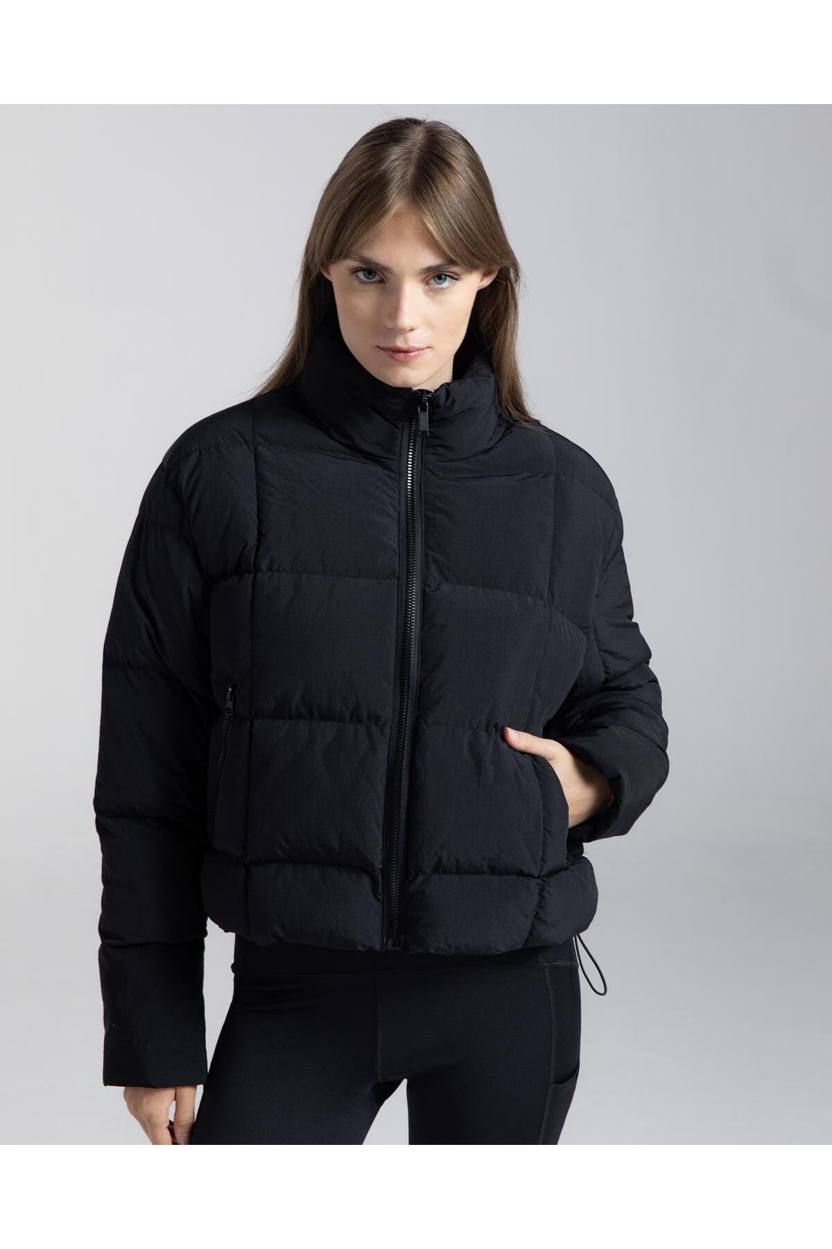 Kappa Authentic Rinsa Kadın Siyah Mont görsel 5