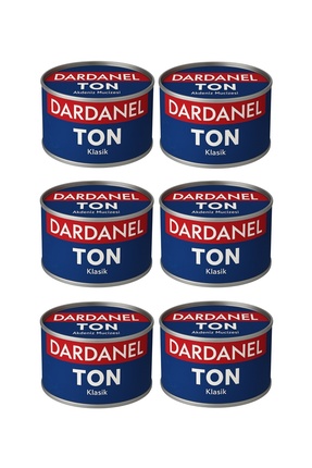 Dardanel Ayçiçek Yağlı Klasik Ton Balığı 1705 gram 6 lı Paket - Doğal Lezzet