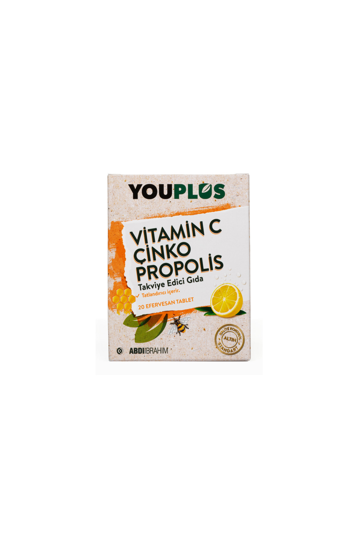 Youplus Vitamin C Çinko Propolis 20 Efervesan Tablet