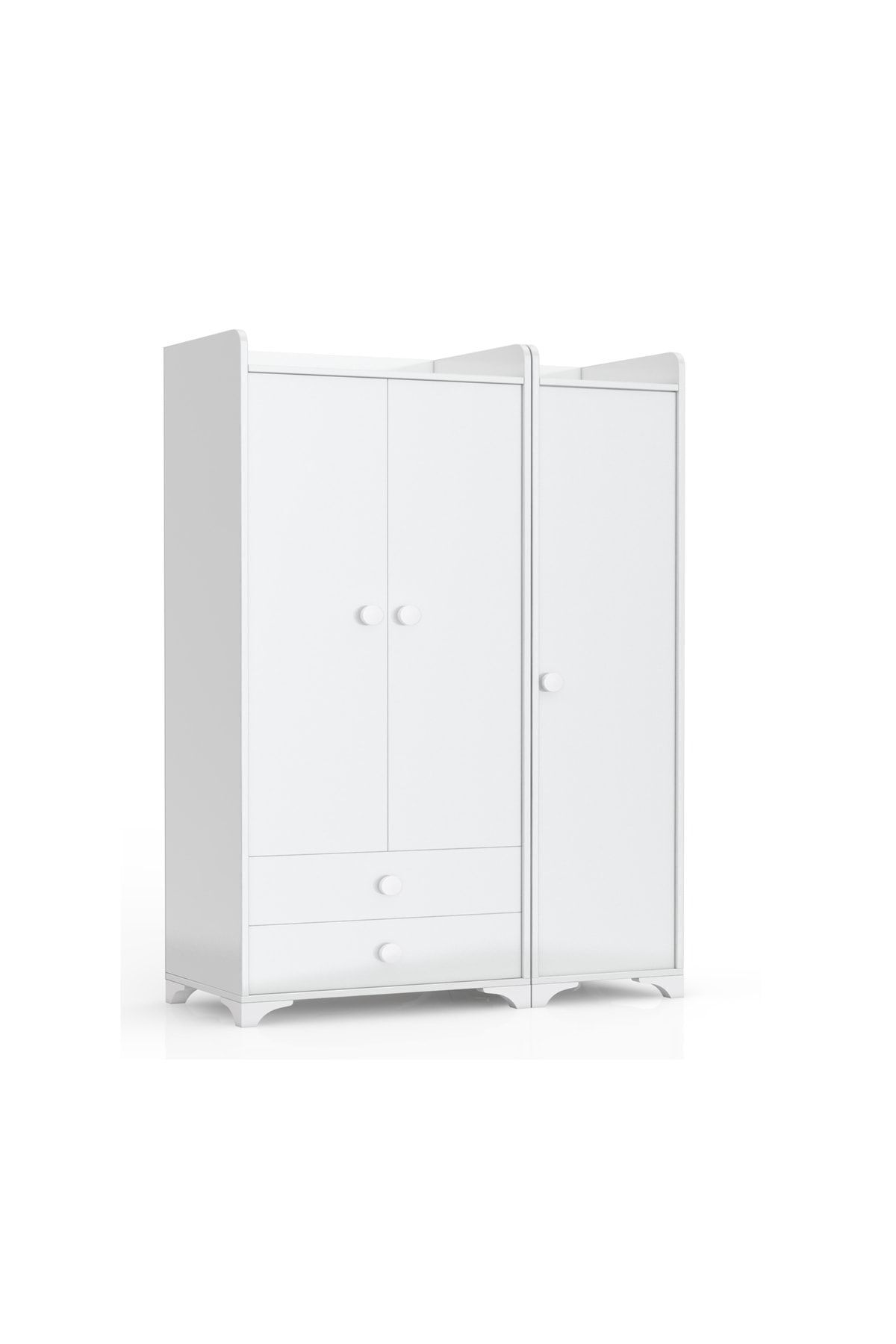 Patiko Furniture Bdlp 049 3 Kapılı Dolap fotoğrafı 2 (önizleme)