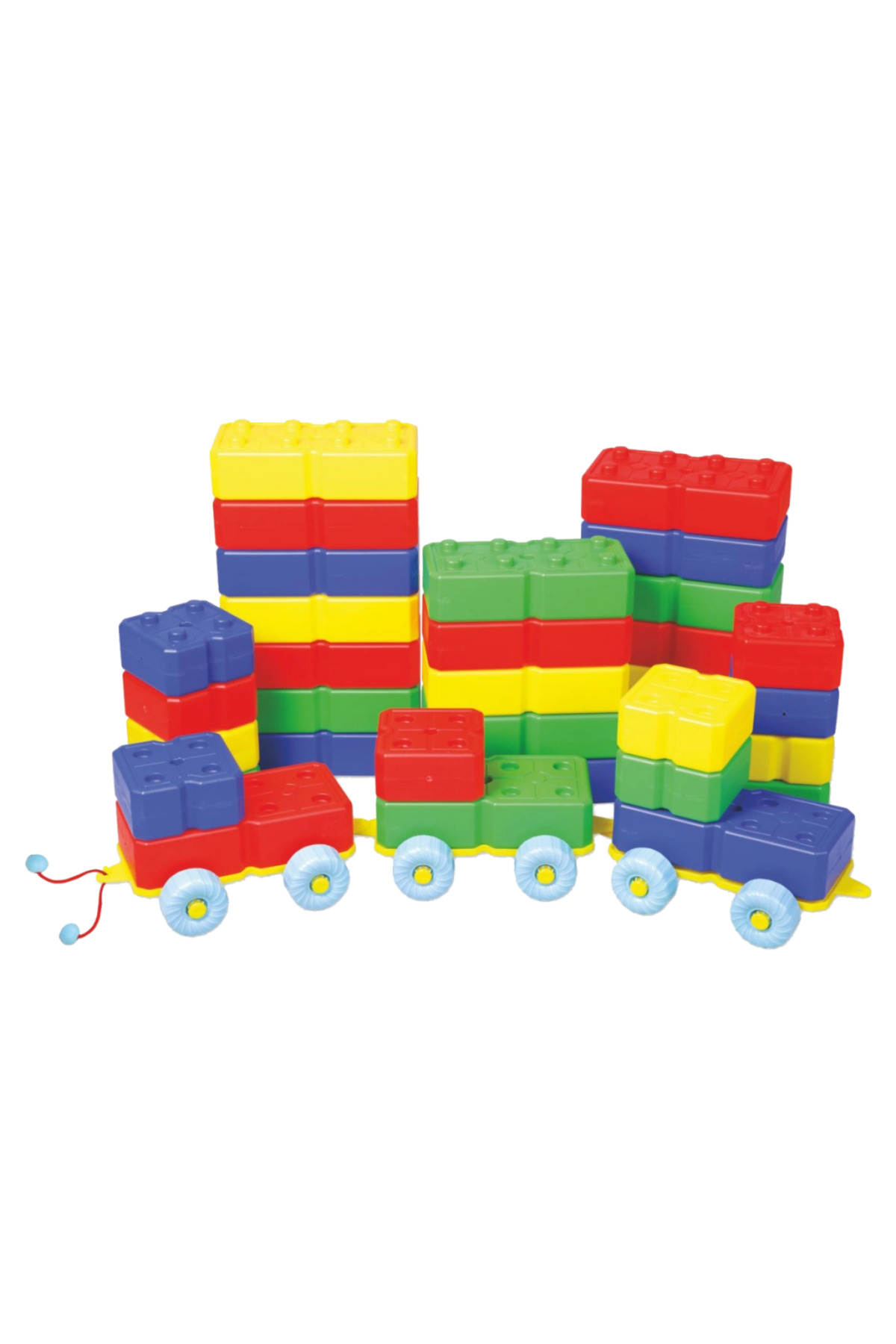 بلوک‌های ساختنی بی‌اف‌اس با ماشین‌ها، ۴۰ تکه