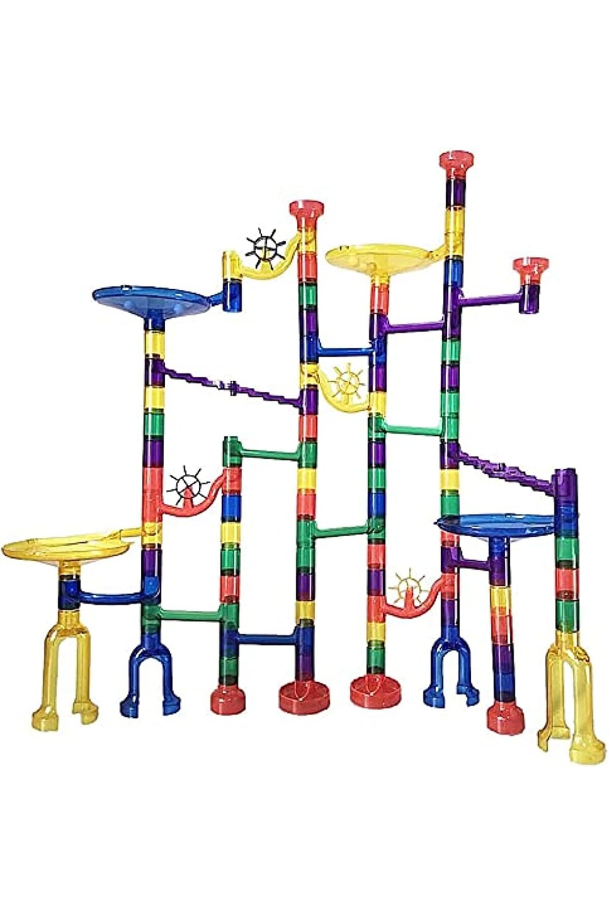 بلاک‌های ساختنی ماربل ران برای کودکان، ۱۲۲ تکه، چندرنگ