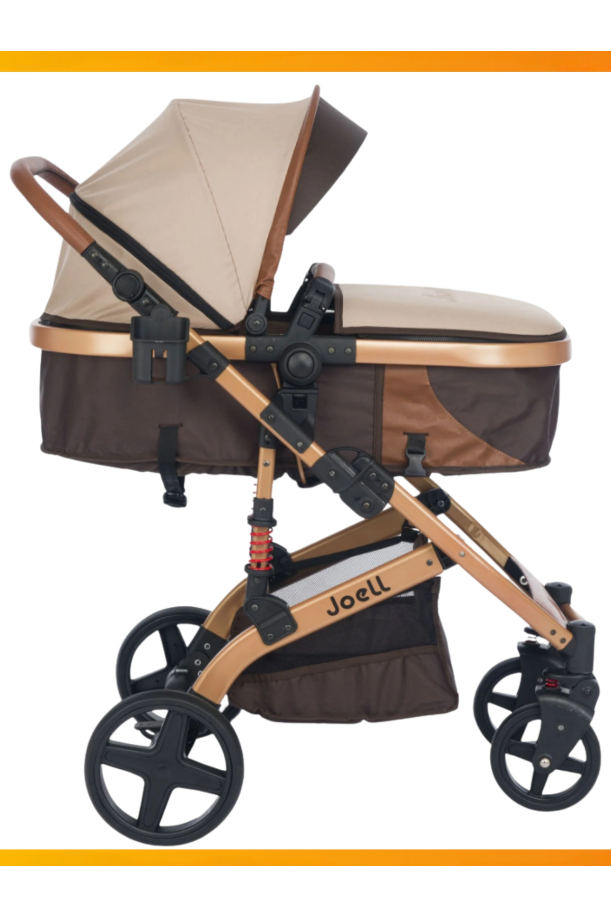 modabebekler Lüks 4’ü 1 Arada Travel Sistem Bebek Arabası Seti – Portbebe, Ana Kucağı, Çanta, Aksesuar fotoğrafı 3 (önizleme)