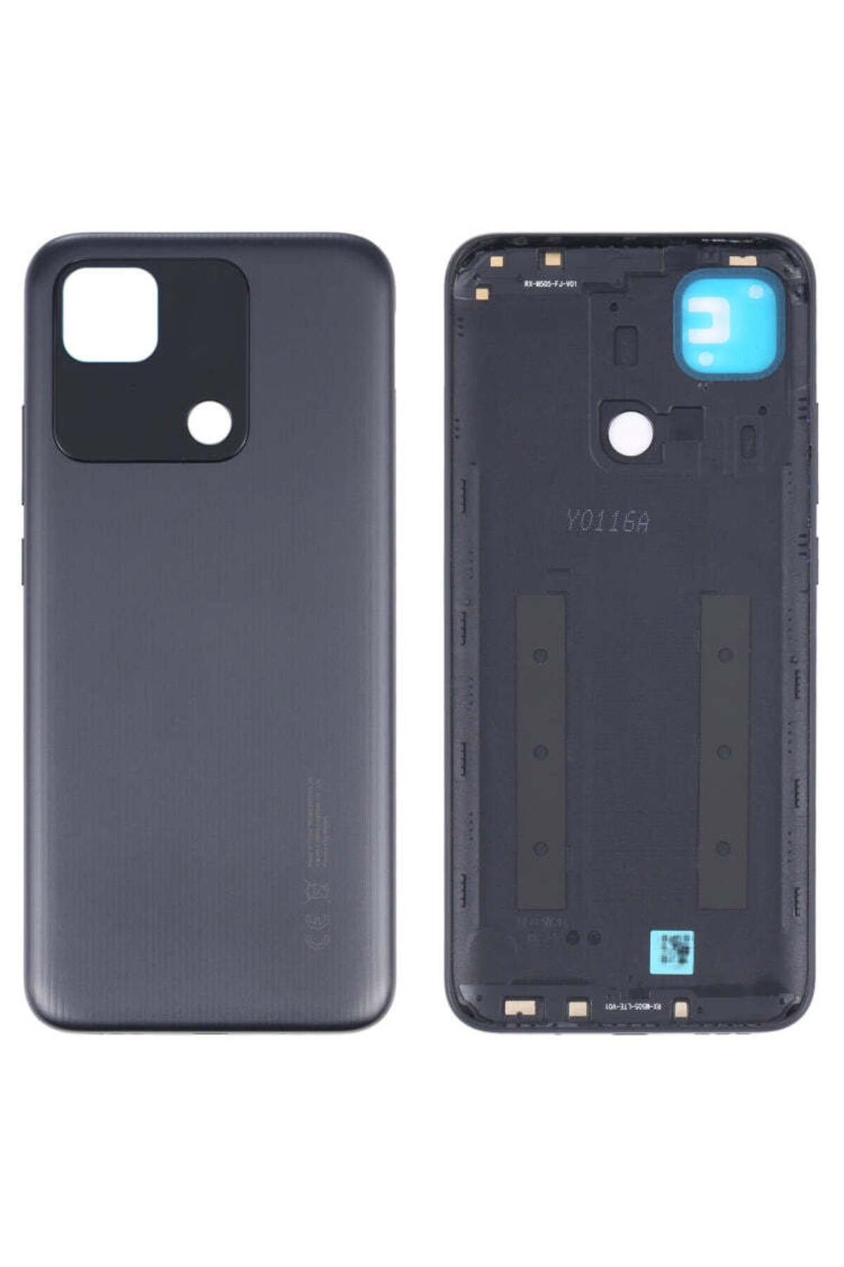 instatech Xiaomi Redmi 10A 220233L2C Arka Kapak Pil Kapağı (Siyah)