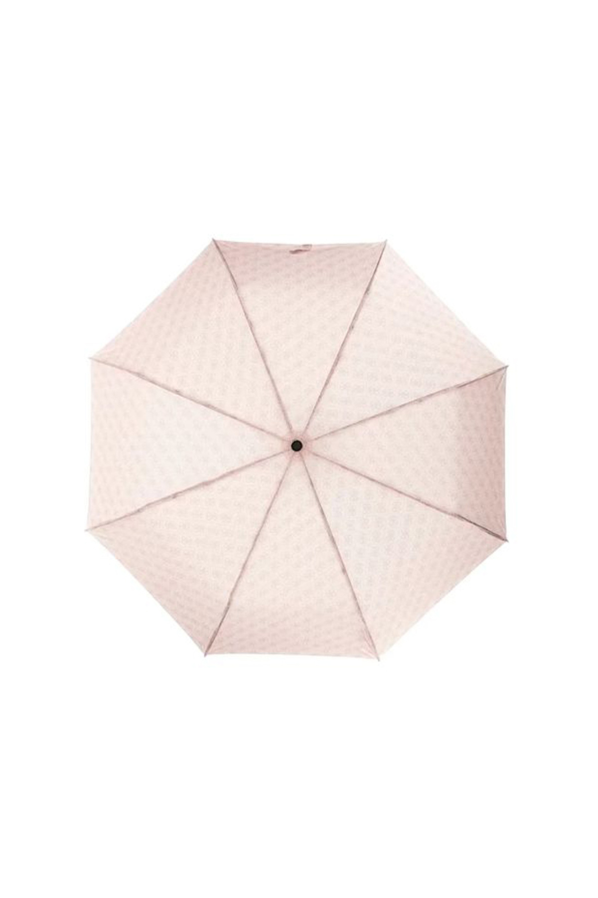 Guess Kadın Monogram Desenli Otomatik Katlanır Şemsiye - Pembe