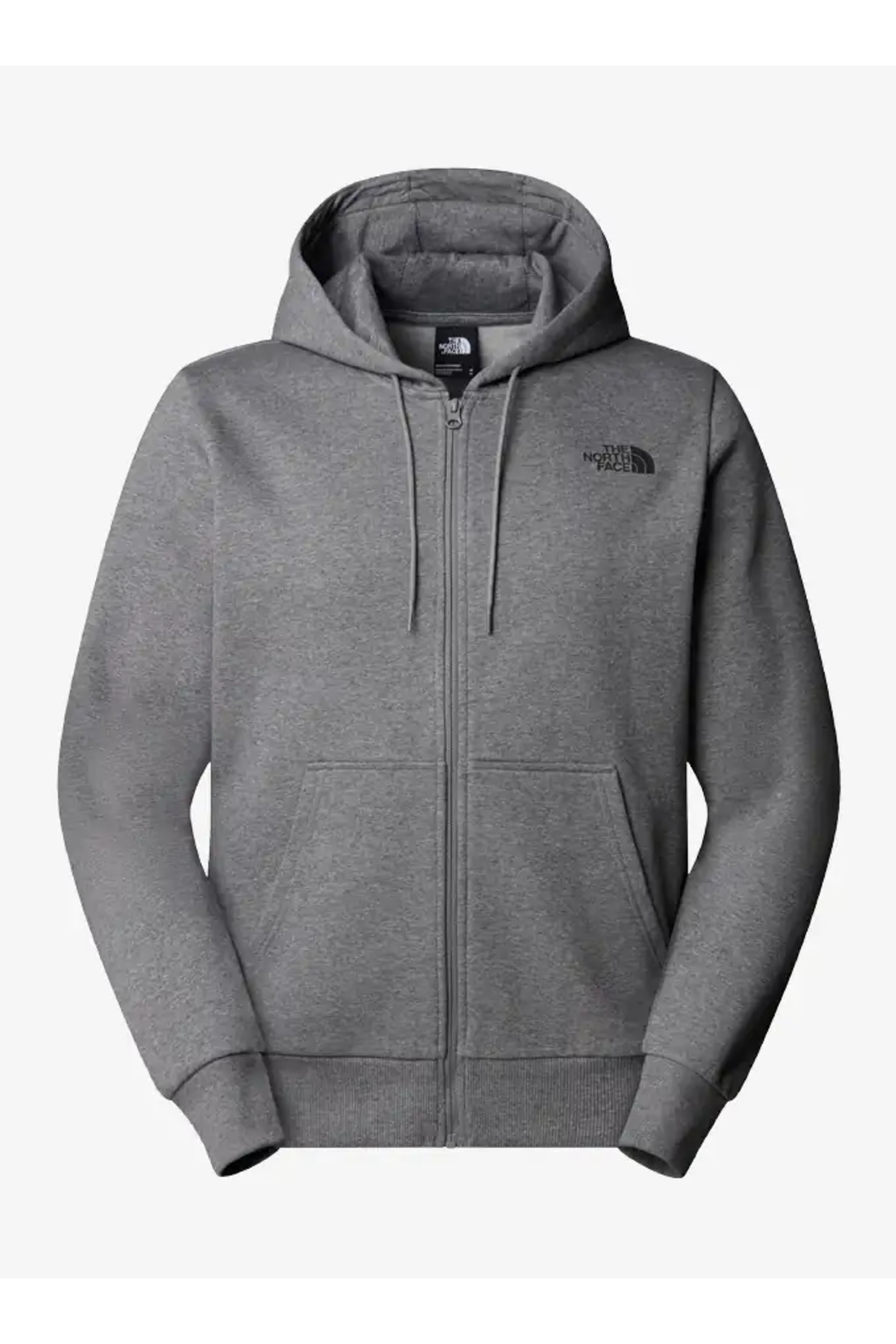 نورث فیس سویشرت مردانه هودی ساده تمام زیپ