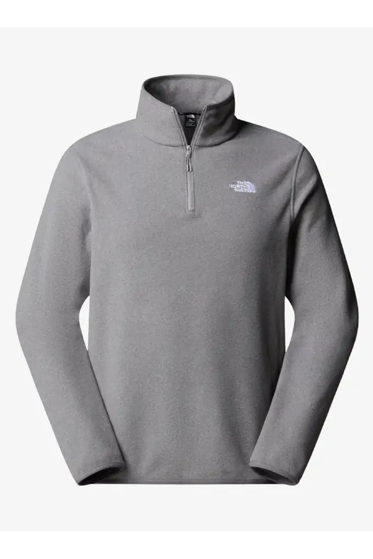 نورث فیس کاپشن مردانه پشمی یخچالی سایز M با زیپ ۱/۴