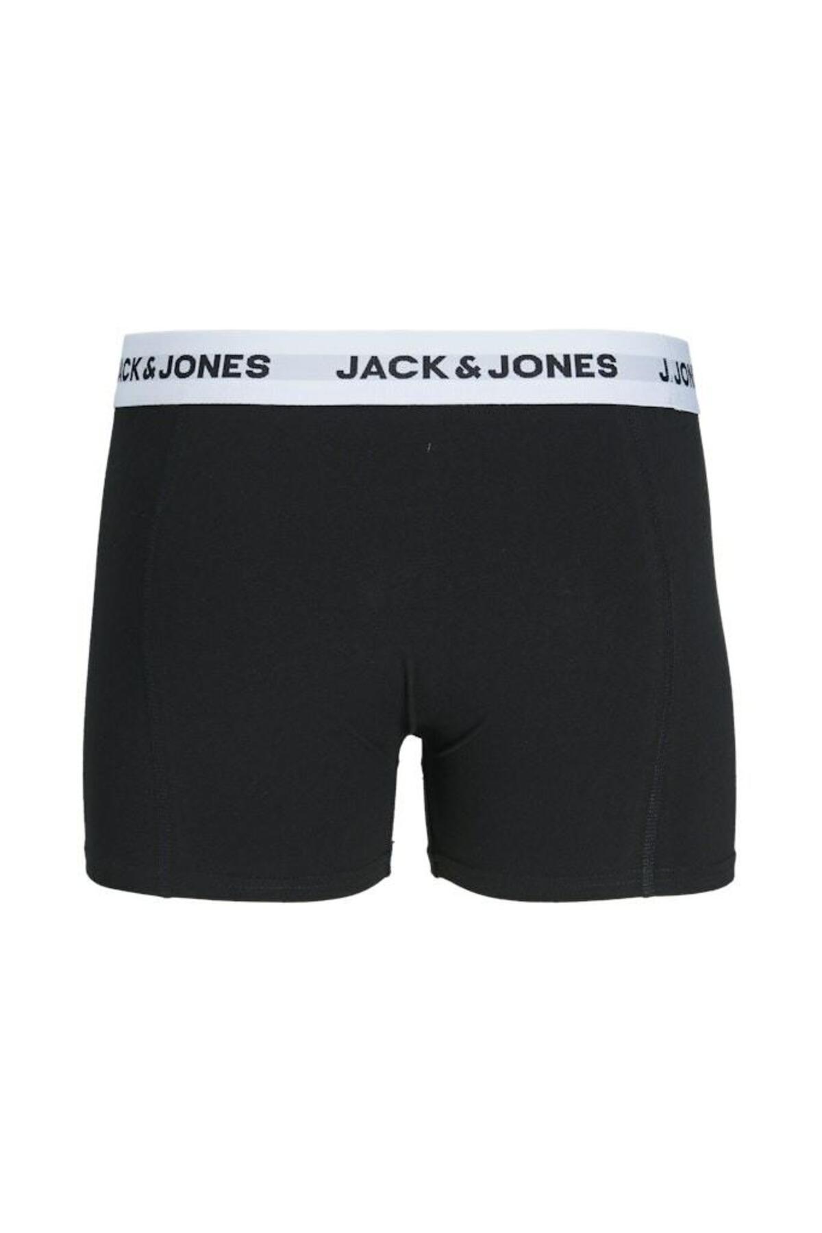 Jack & Jones  Jack Jones Basıc Whıte Wb 3 Lü Paket Erkek Boxer 12213629 - Görsel 5