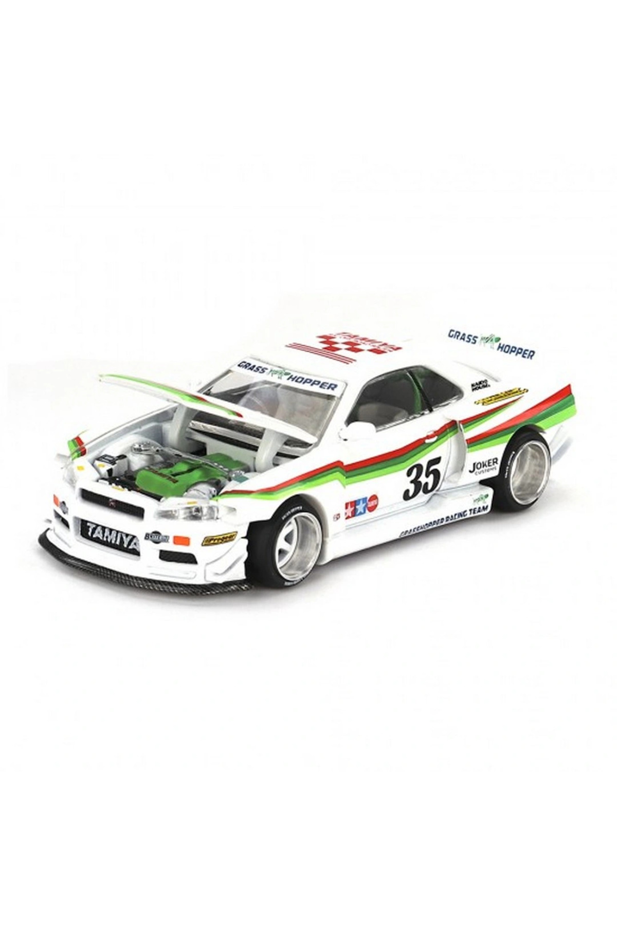 TOYFEST Mini GT 1/64 Nissan Skyline GT-R (R34) TAMIYA x KAIDO