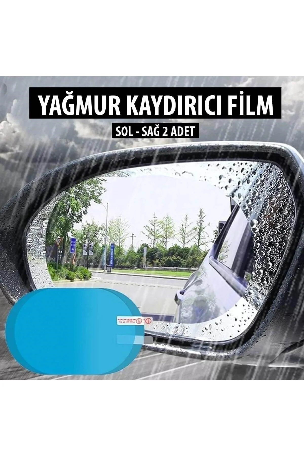 Le Moins Cher Toyota Corona Uyumlu Oto Yağmur Kaydırıcı Dış Ayna Film Seti 2 Adet