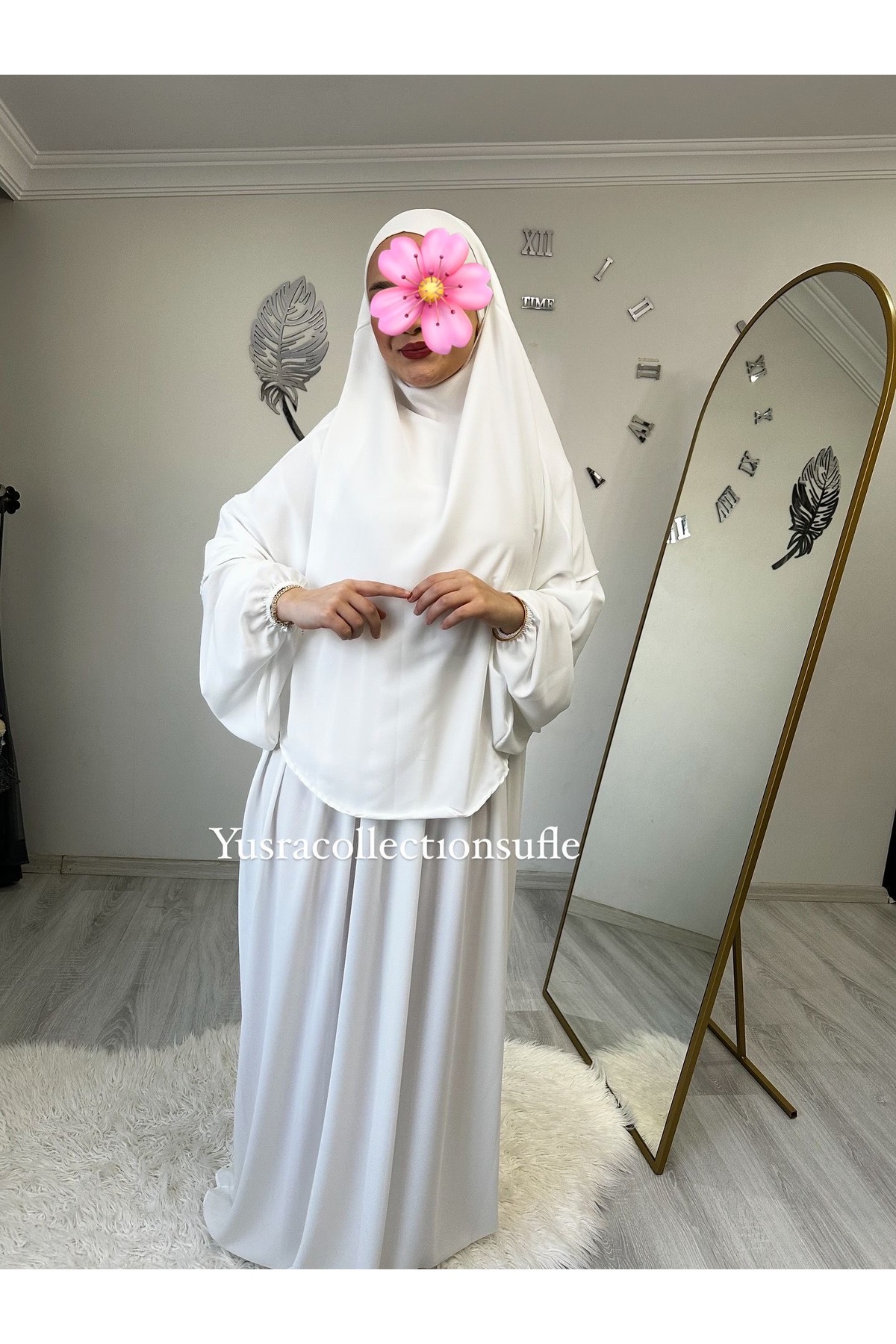 Hijab Asel Suit Souffle Veil 3pcs