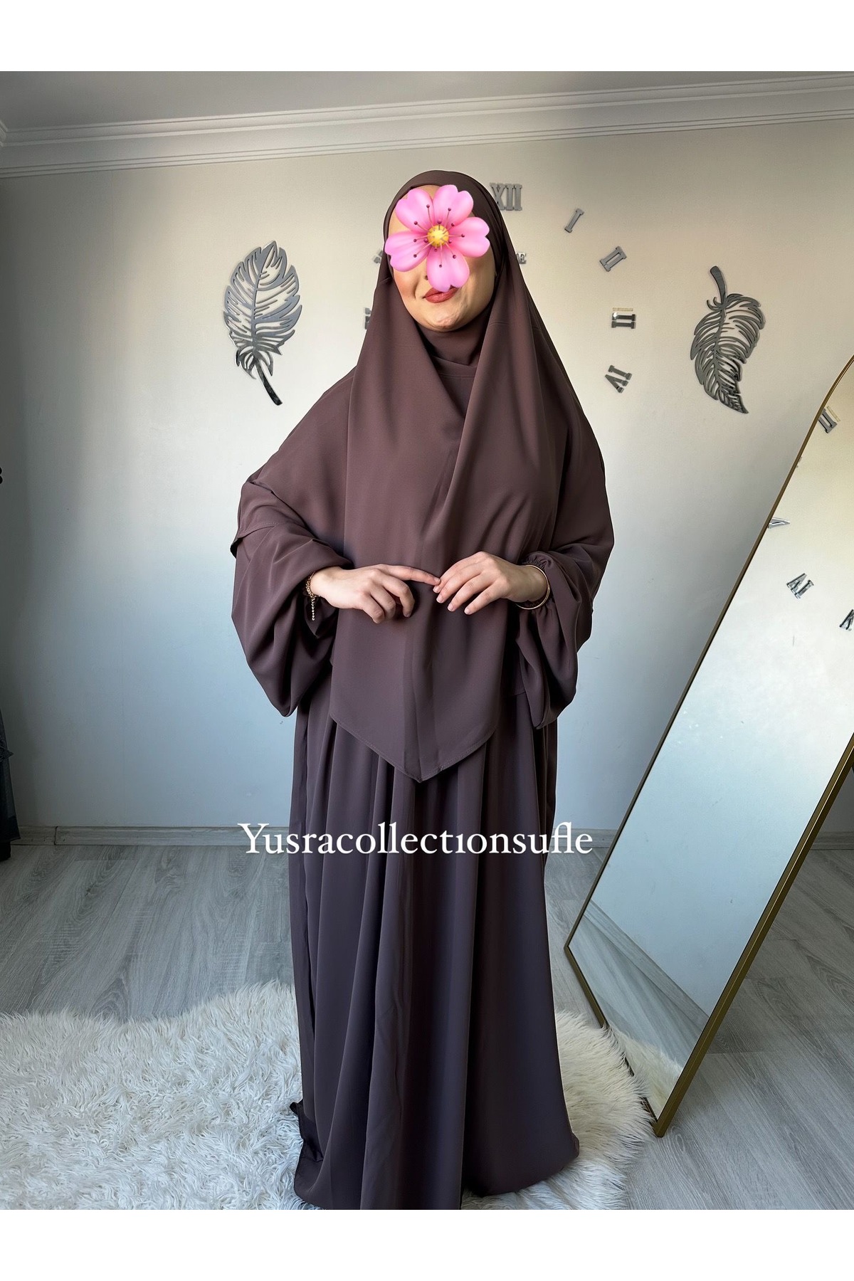 Hijab Asel Suit Souffle Veil 3pcs