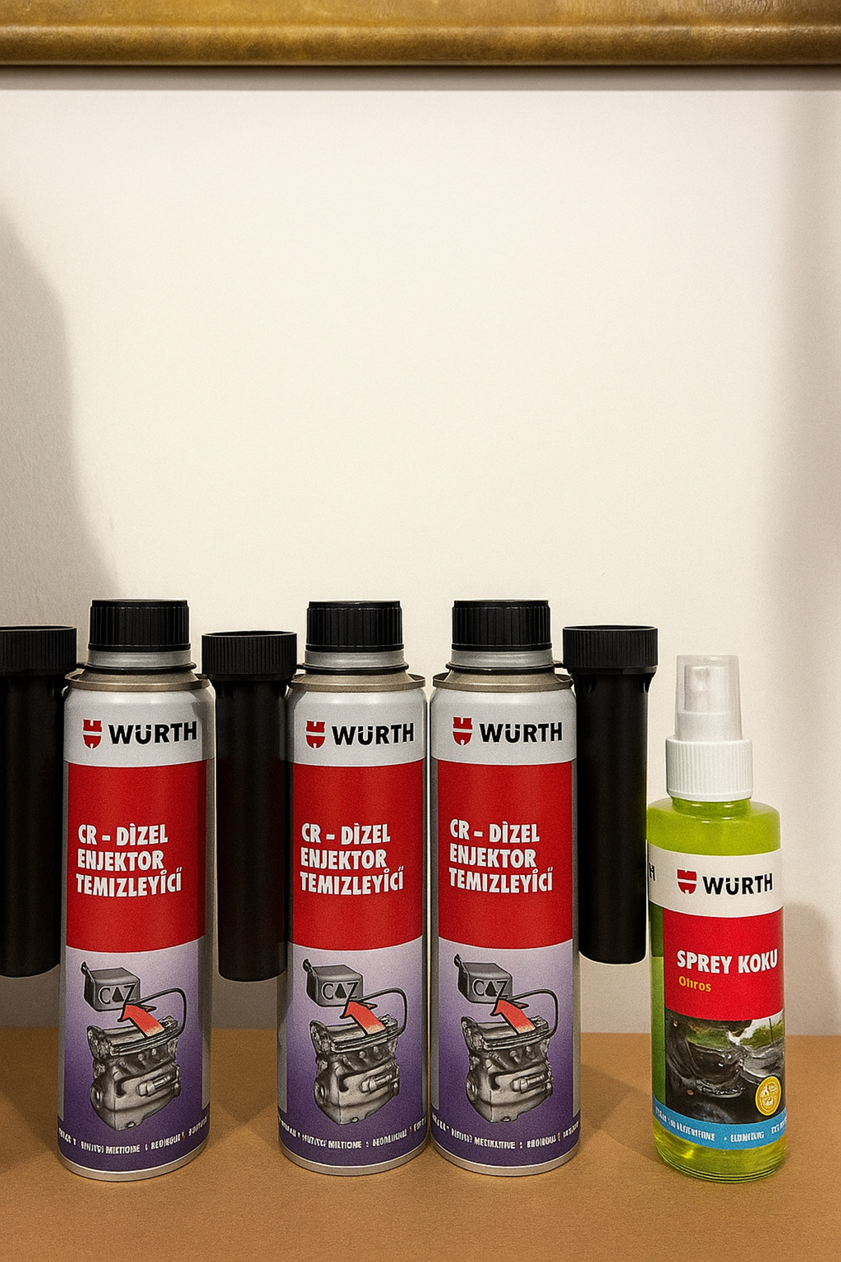 Würth Dizel Enjektör Temizleyici 3x300 ML -150 ML Sprey Oto Kokusu