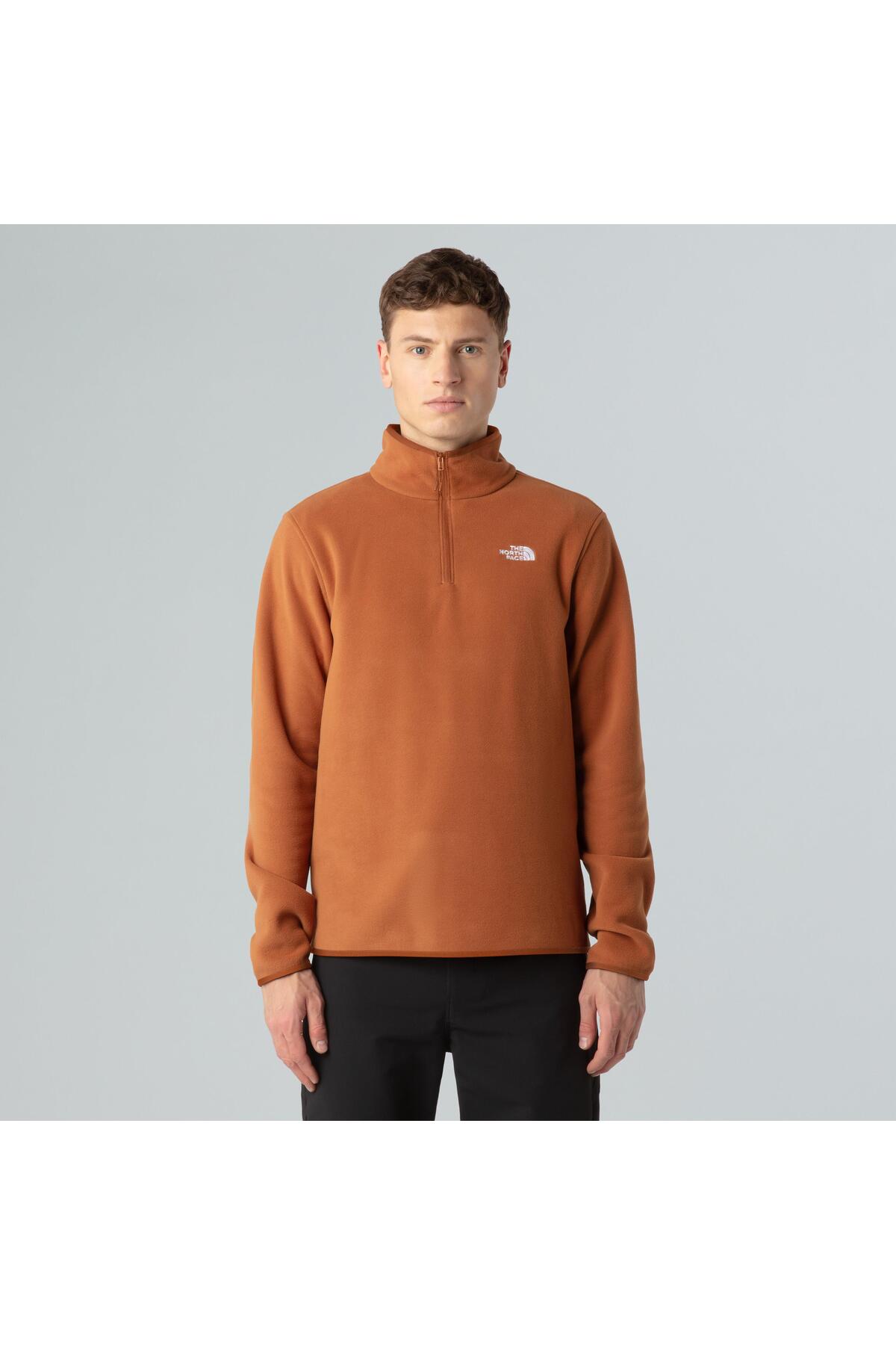 نورث فیس کاپشن مردانه زیپ‌دار Glacier Fleece مدل M