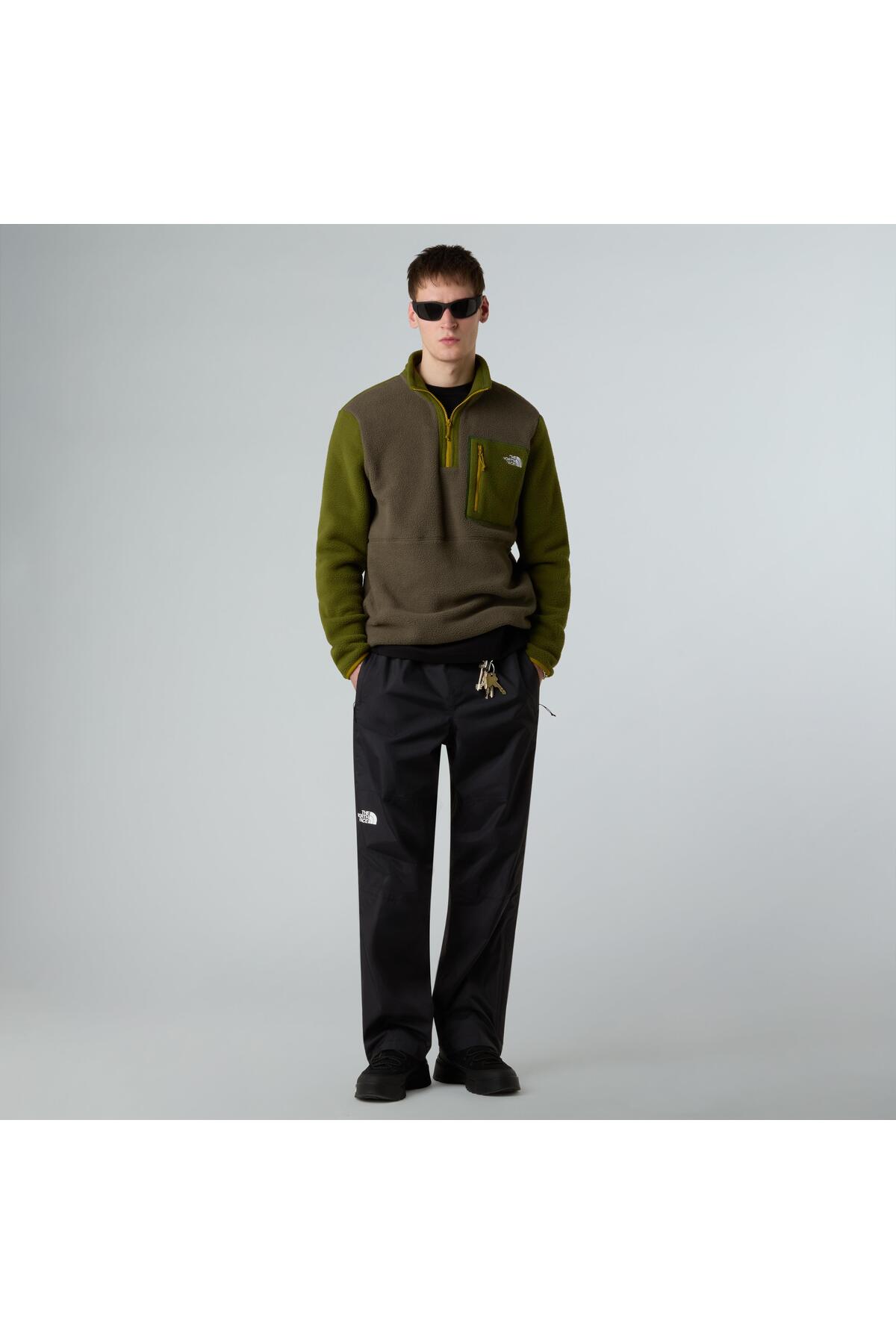 The North Face Yumıorı 14 Zıp Erkek Yeşil Sweatshirt NF0A883SEP71